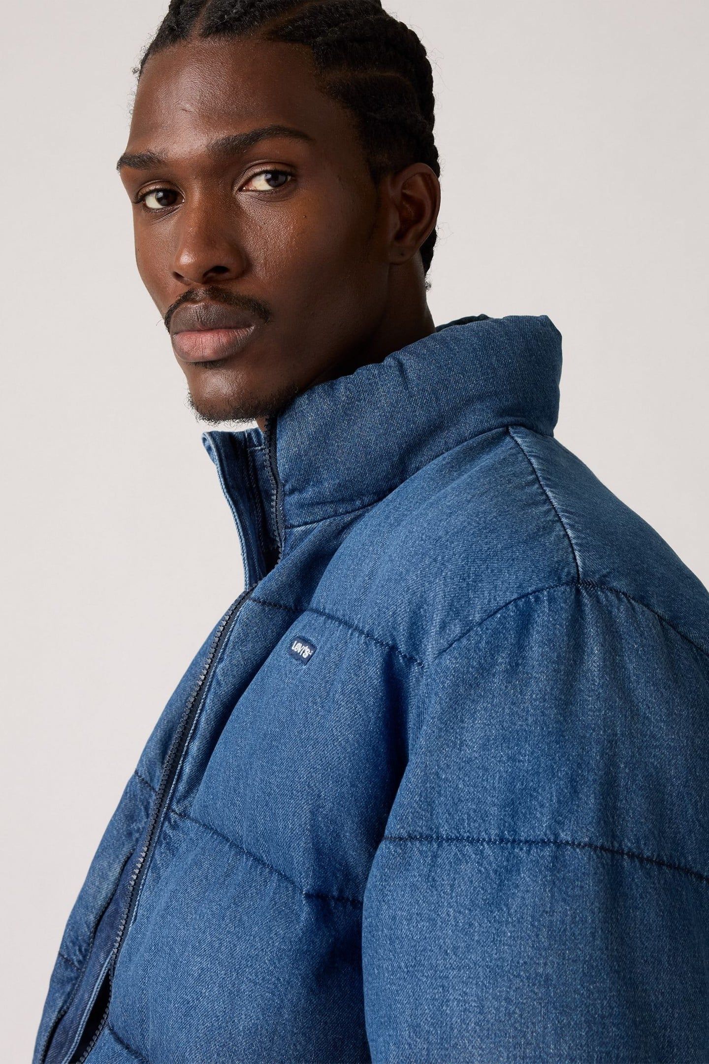 PIEDMONT SHORT PUFFER JACKET DARK INDIGO 3