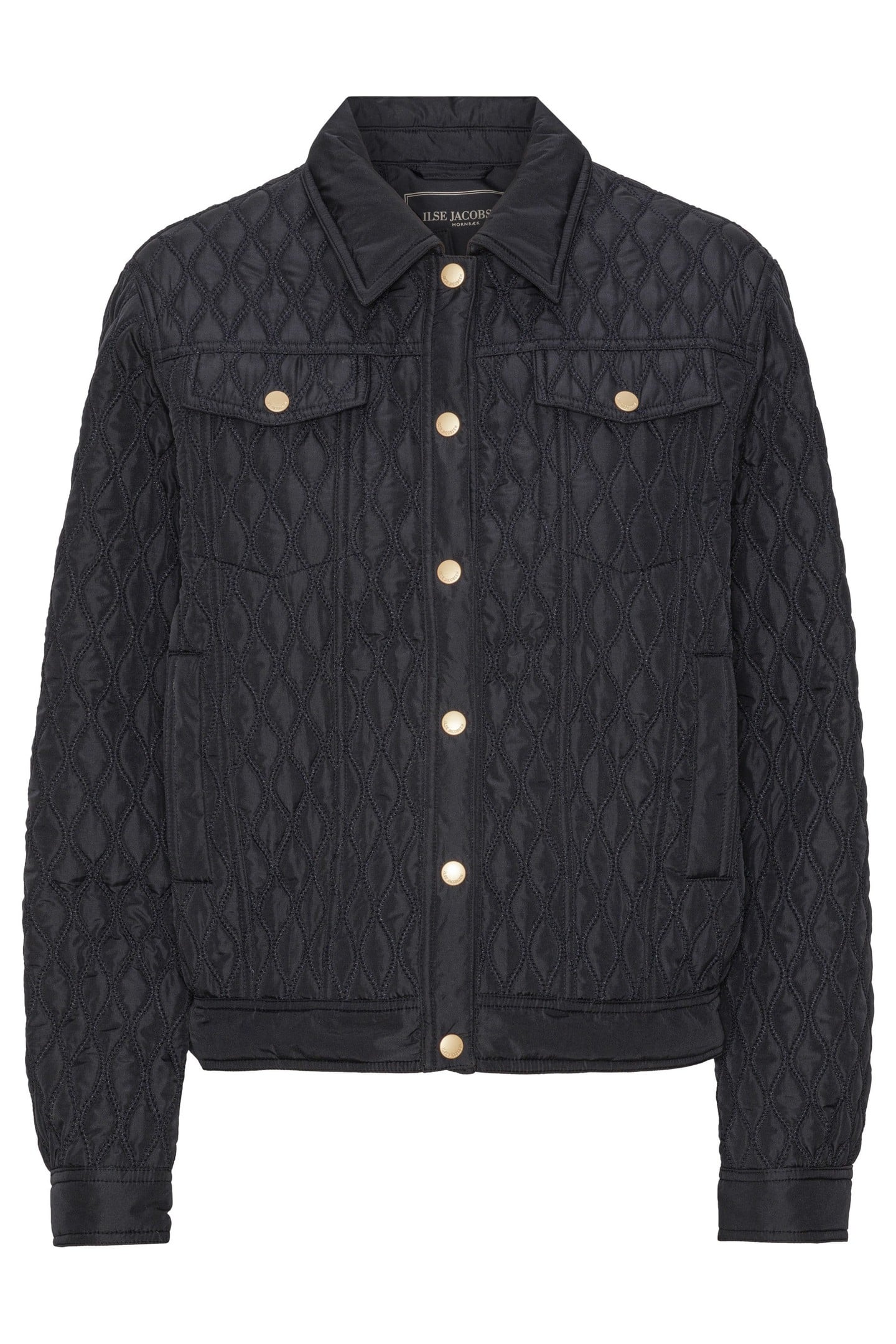 ALLY03 QUILT JACKETS DARK INDIGO 5