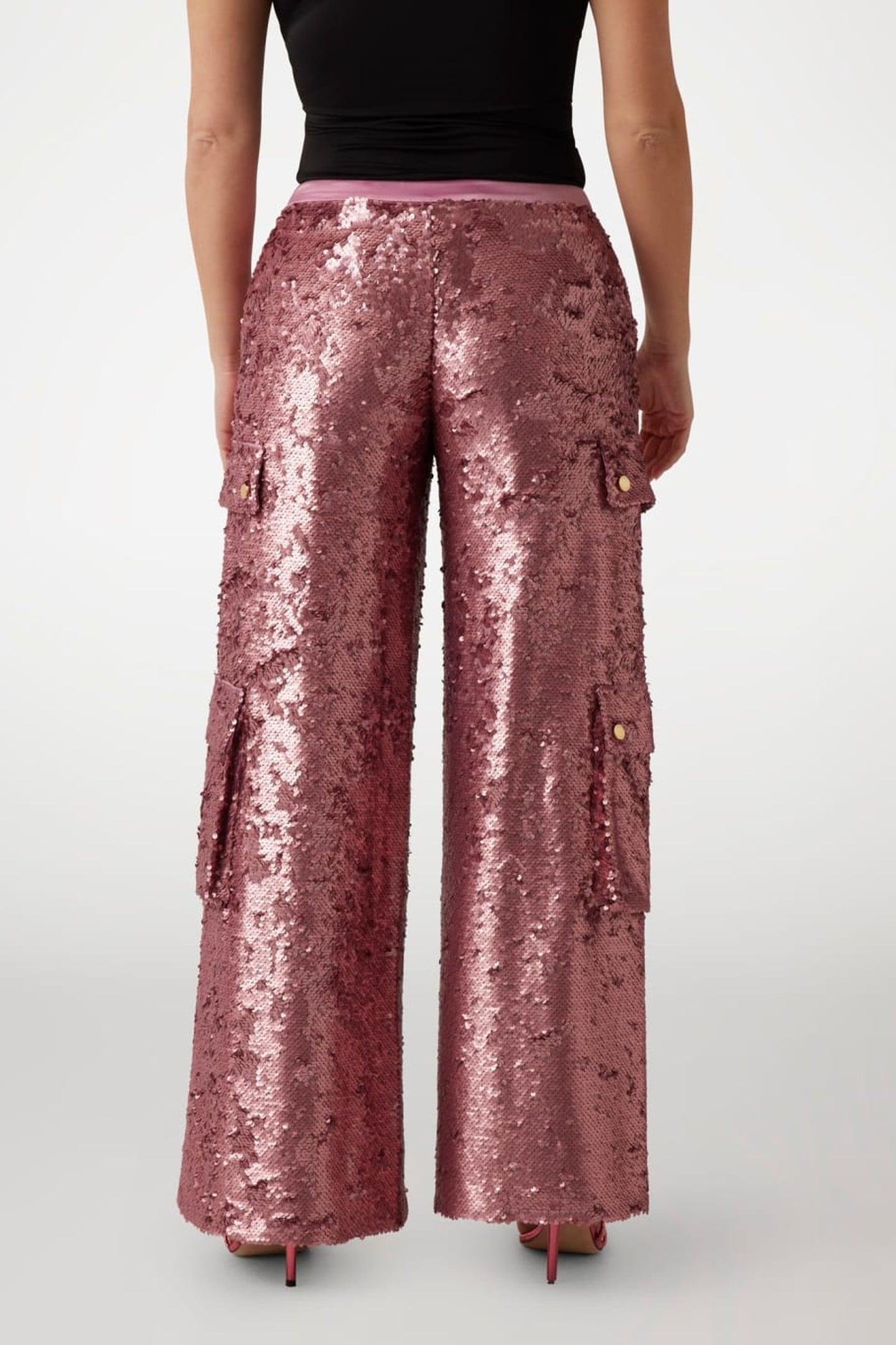 MARCIANO BY GUESS KAIA CARGO PANT FLOWERING PEONY SEQU 3