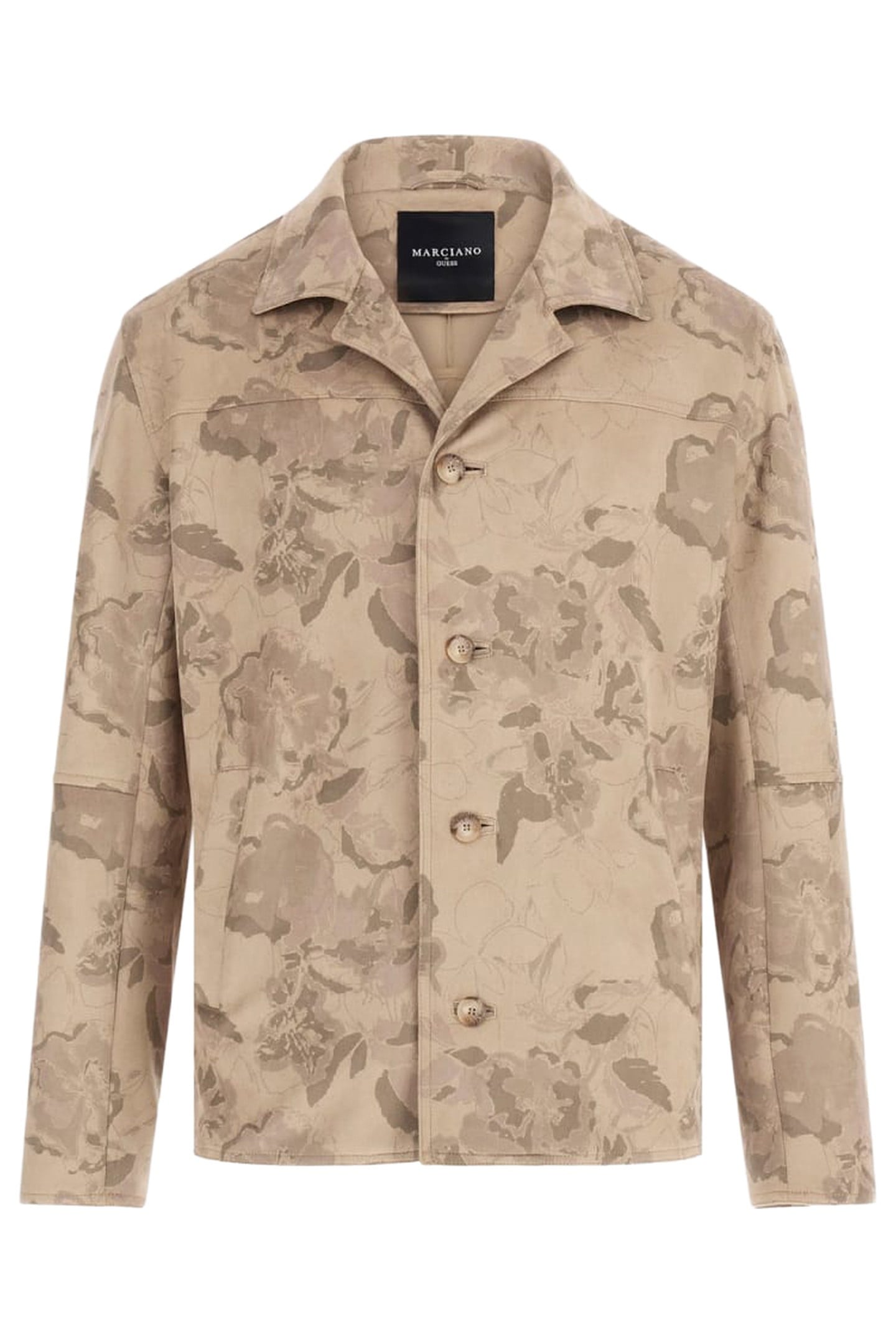 MARCIANO BY GUESS REAL PRINTED SUEDE J BEIGE FLOWER PRINT 4