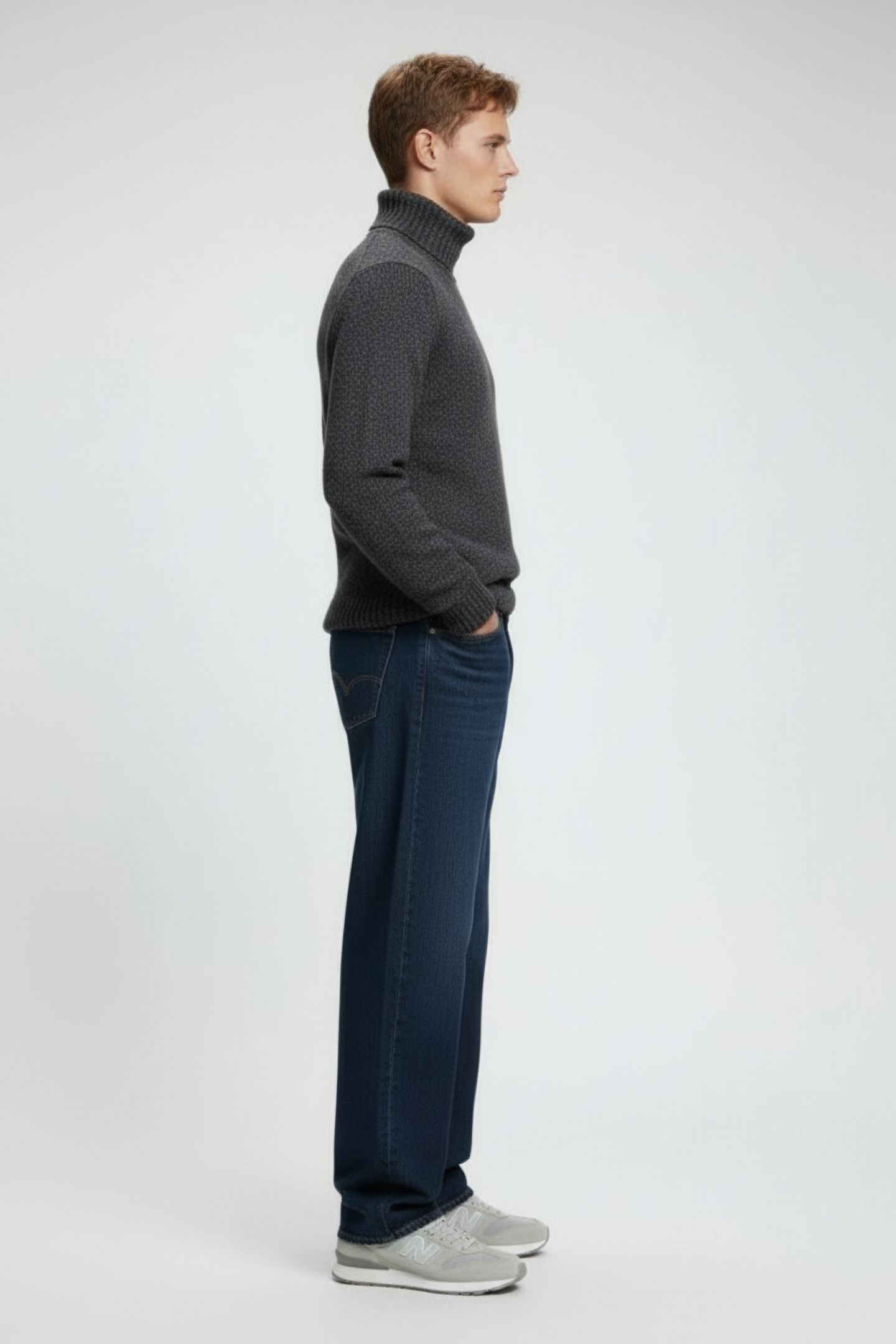 EDUARALF KNIT GREY MELANGE 3