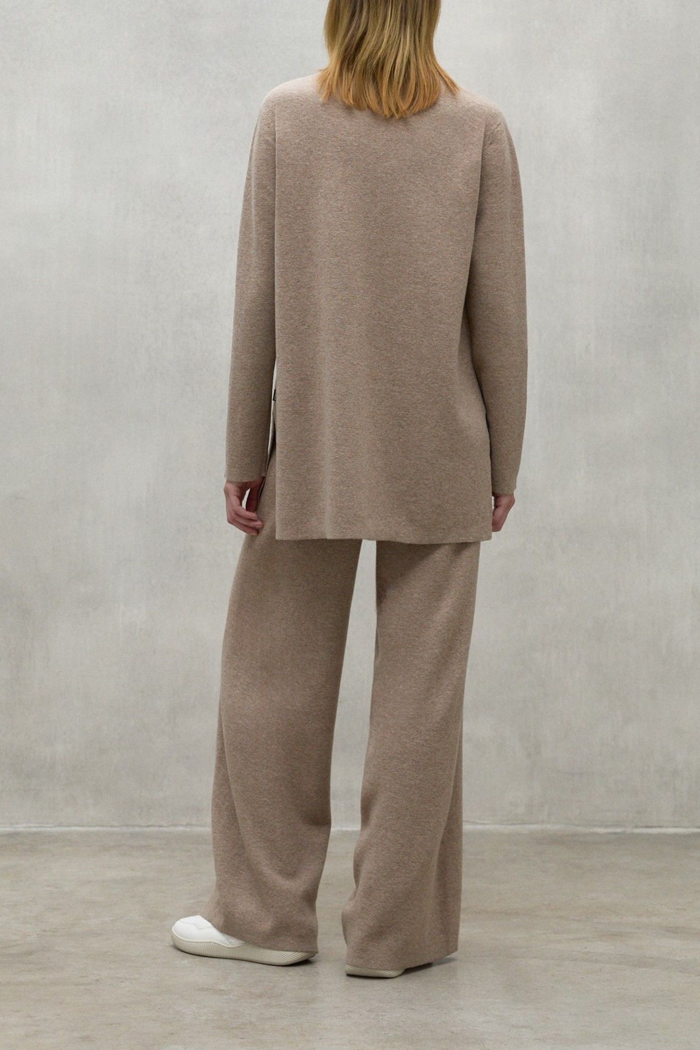 PALNAALF KNIT DARK SAND MELANGE 3