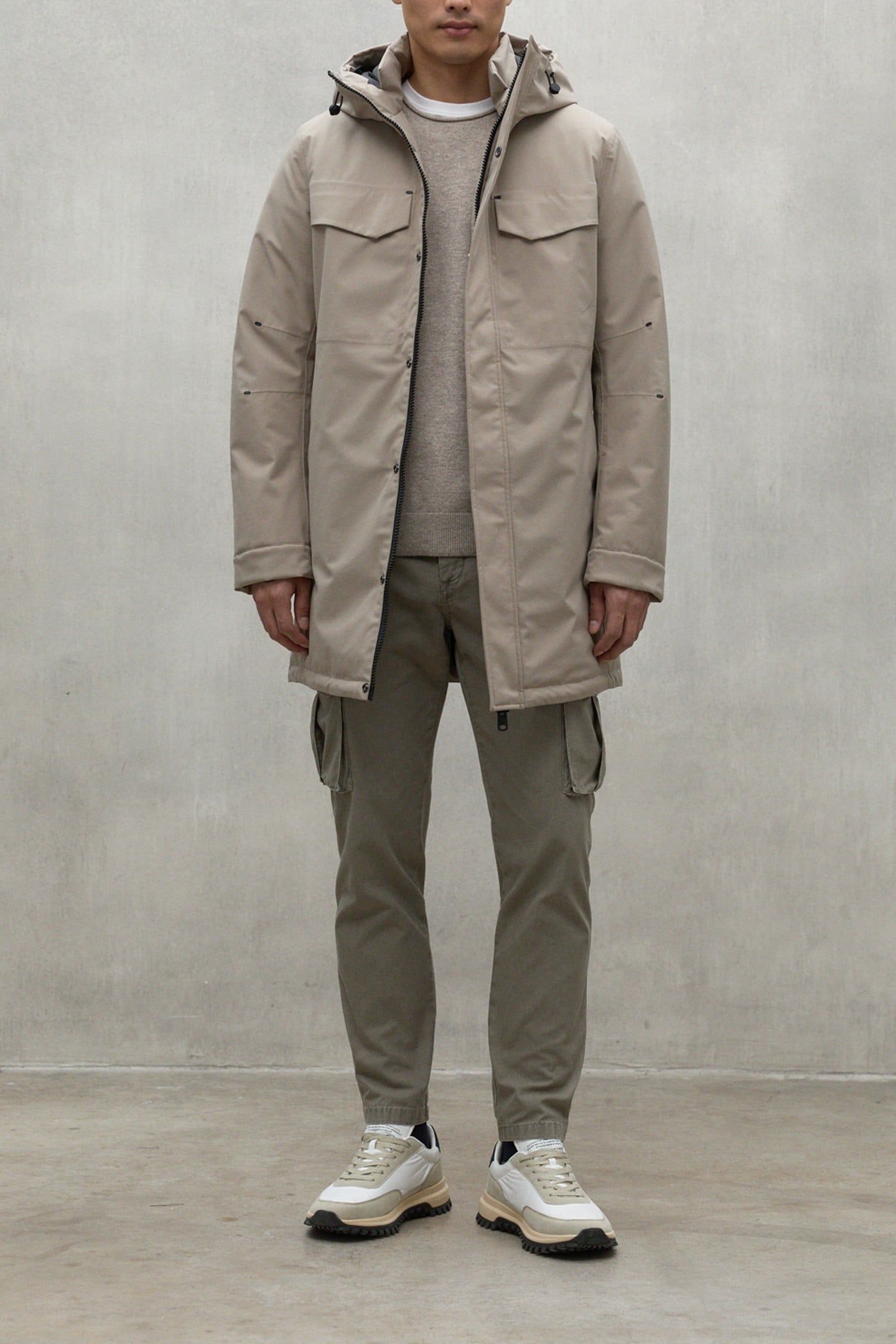 RAINERALF JACKET DARK SAND 1