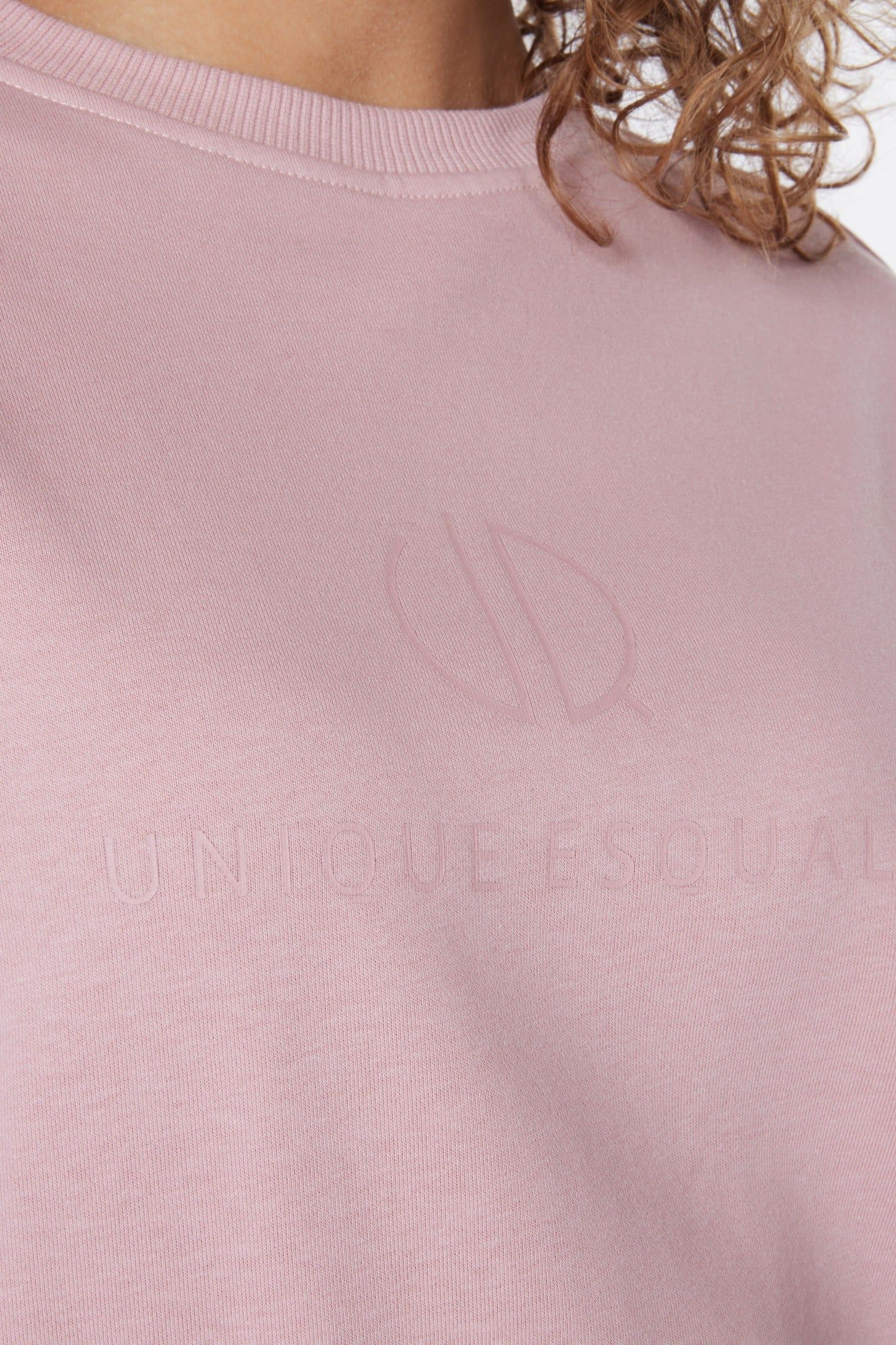 DRESS SWEAT “UNIQUE ESQUALO” VINTAGE ROSE 6