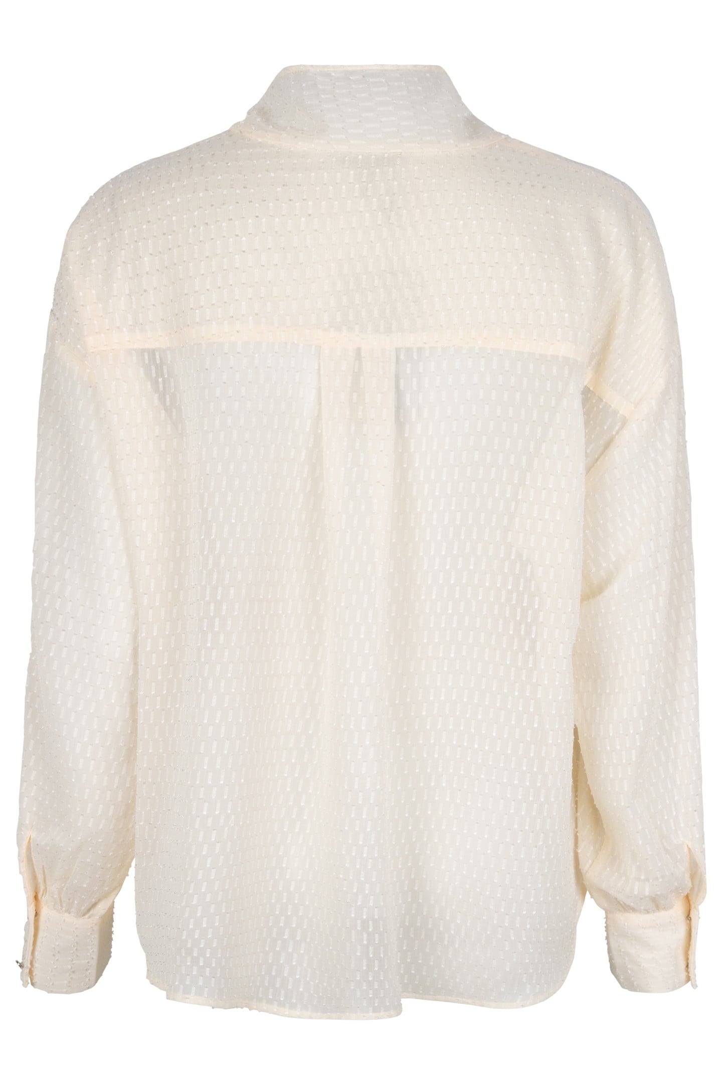 BLOUSE NECK BOW OFF WHITE 2
