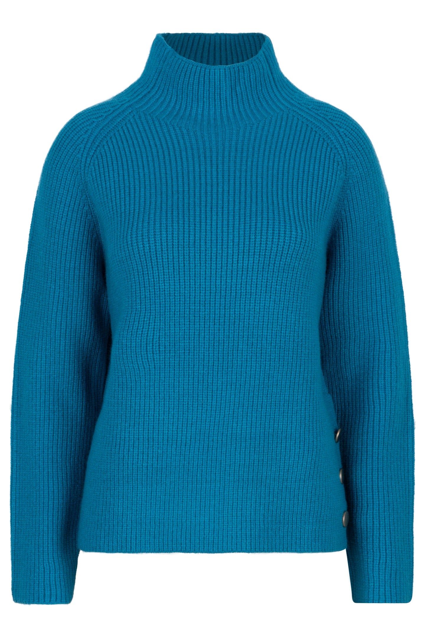 SWEATER RAGLAN SNAP BUTTON PETROL 5
