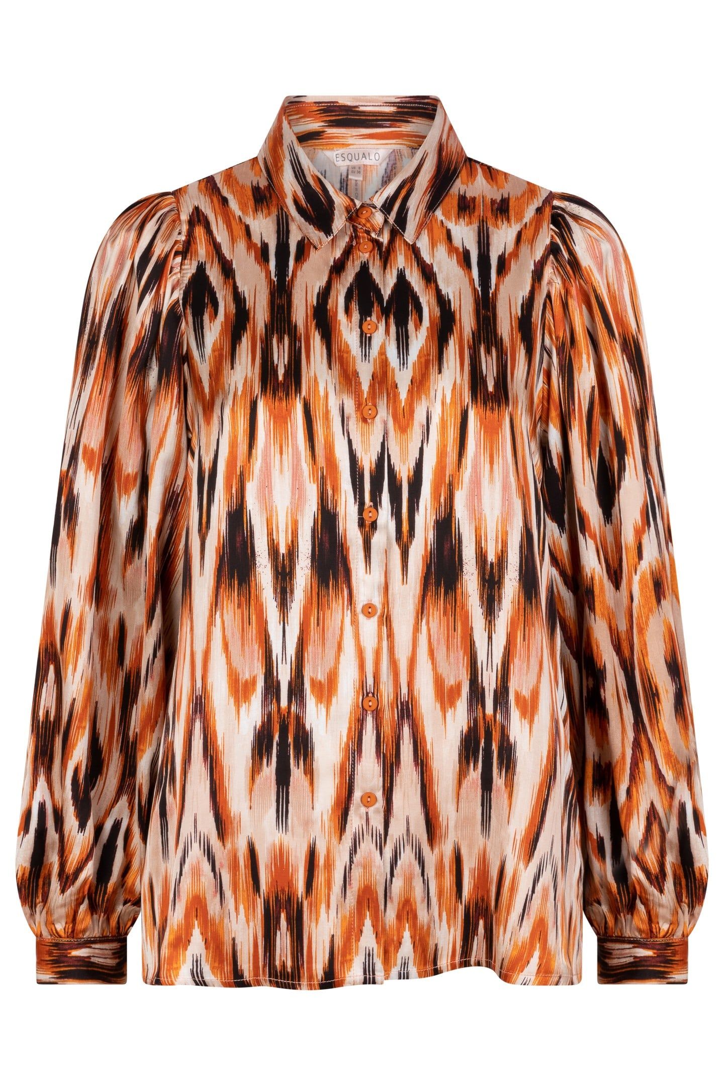 BLOUSE BASIC ETHNIC SKINS PRINT 3