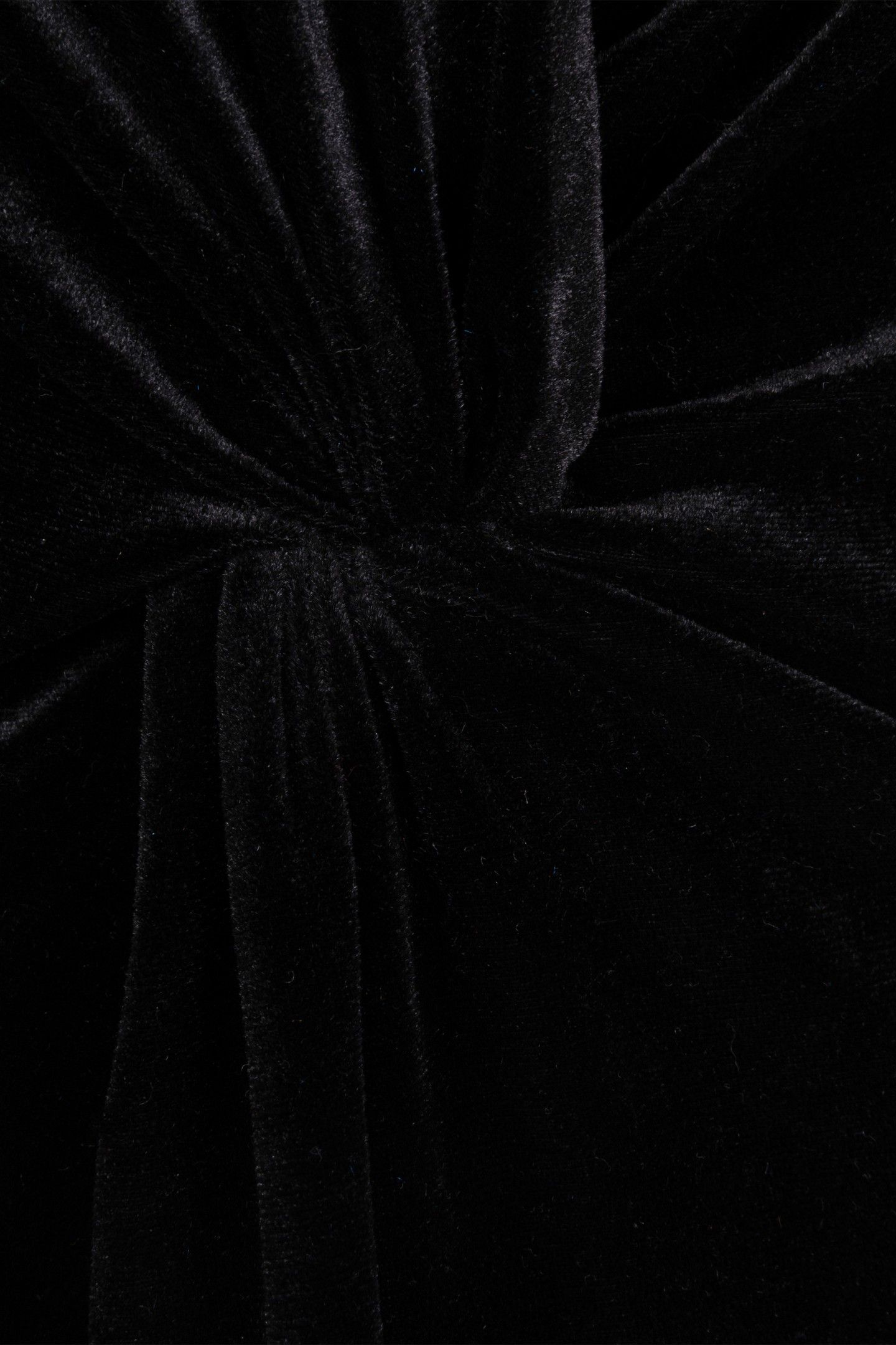 DRESS WRAP VELOURS BLACK 7