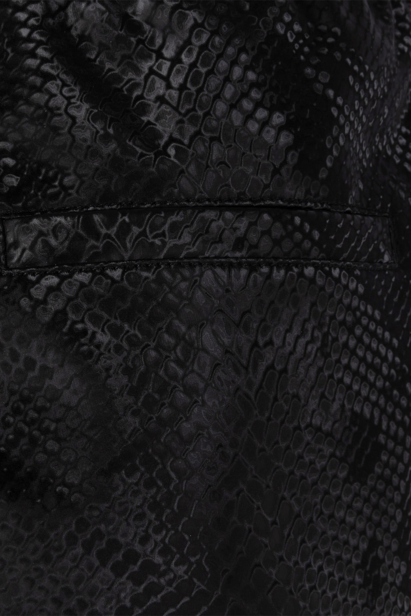 TROUSERS SNAKE PU BLACK 7