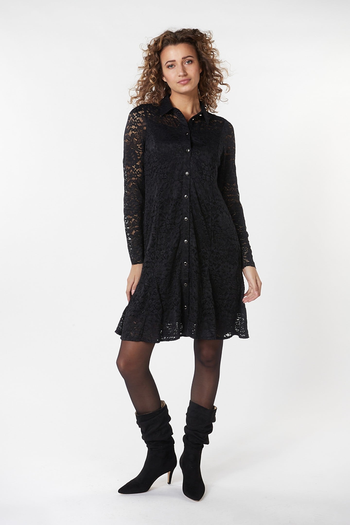 DRESS LACE BLACK 2