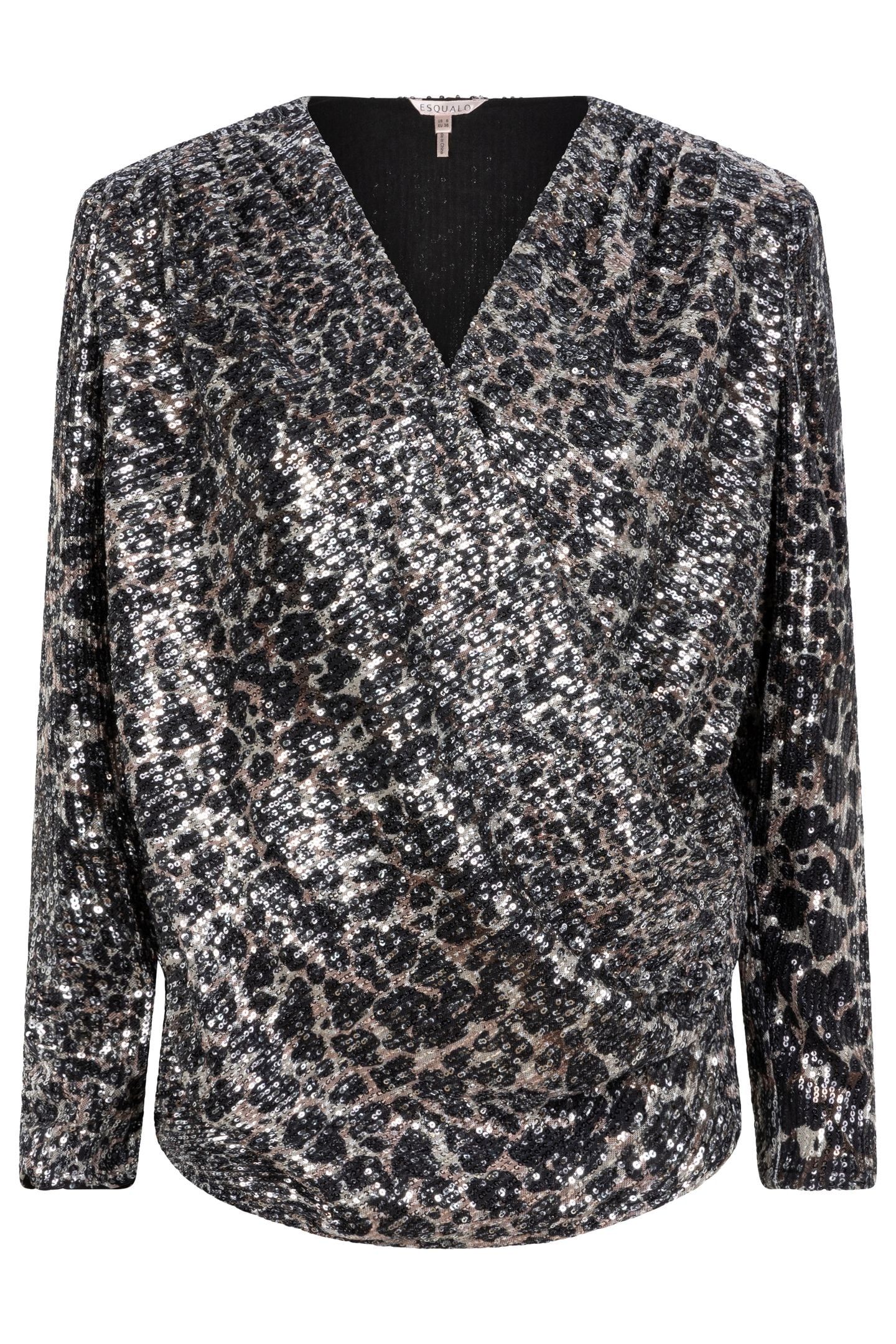 TOP SEQUINS SCATTERED ILLUSION PRINT 4