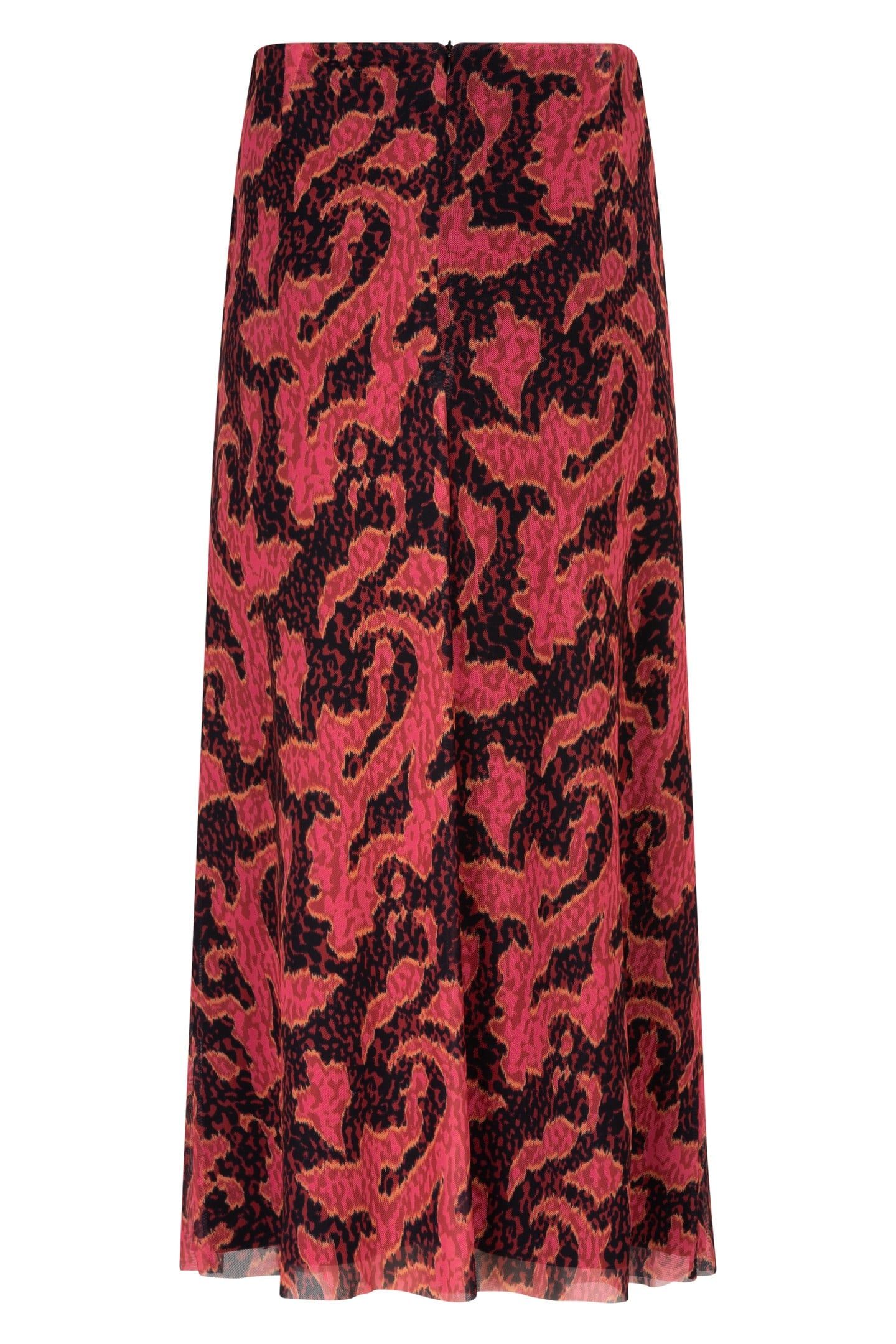 SKIRT MESH MASTERPIECE PRINT 5