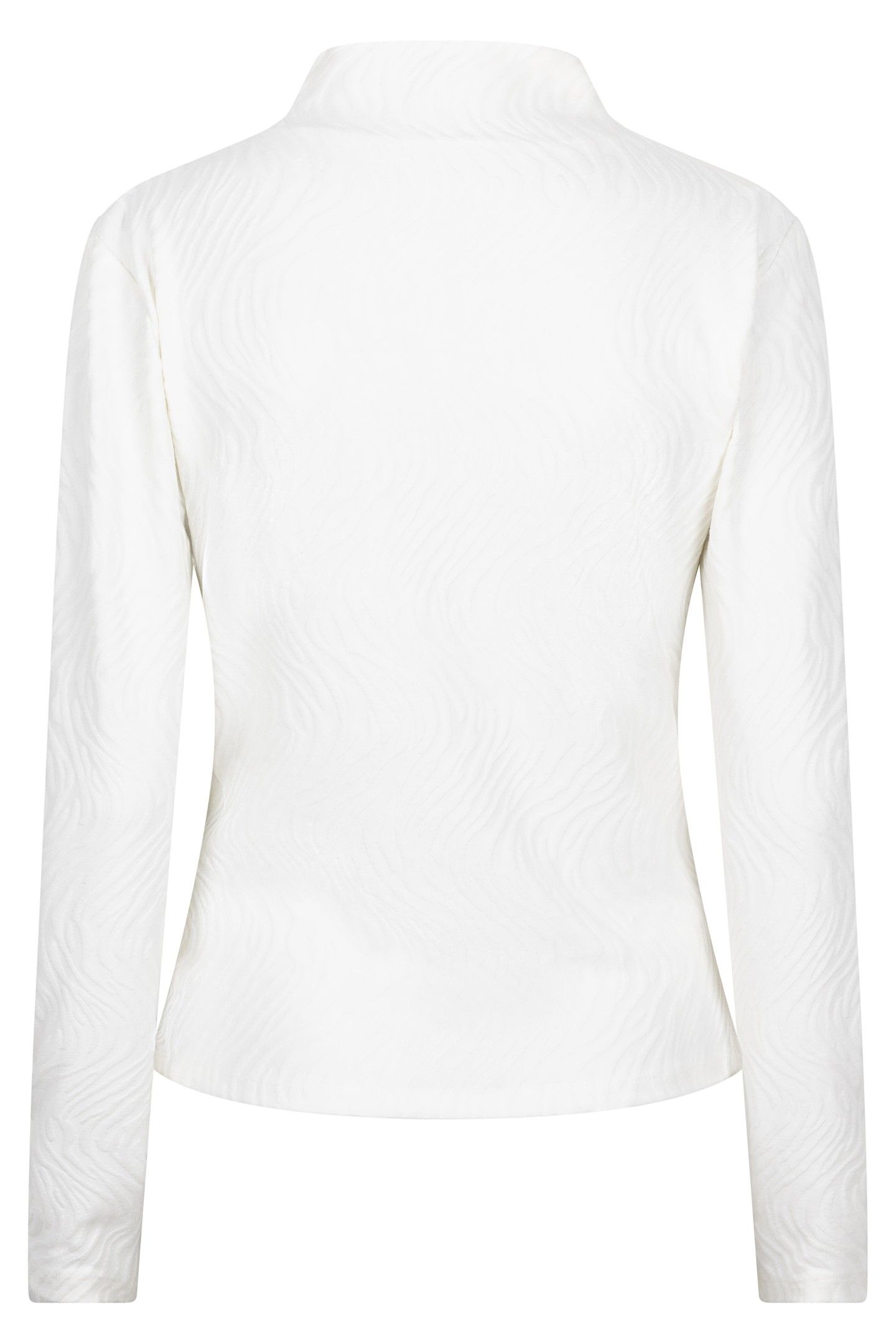 TOP L/SLVE BURN OUT ANIMAL OFF WHITE 4