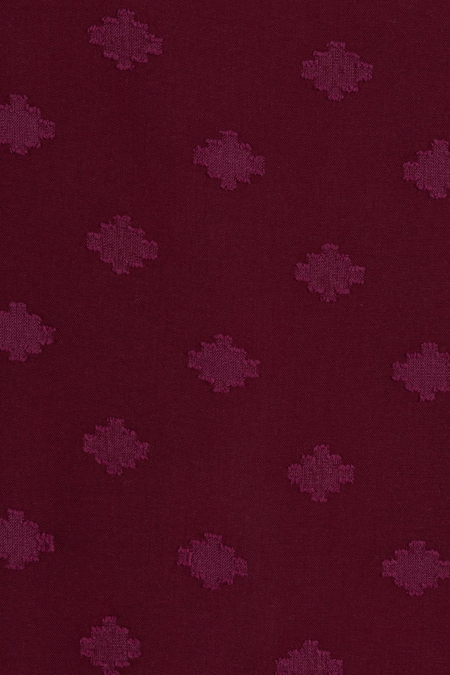 BLOUSE HIGH COLLAR PLUMETIS WINE RED 6