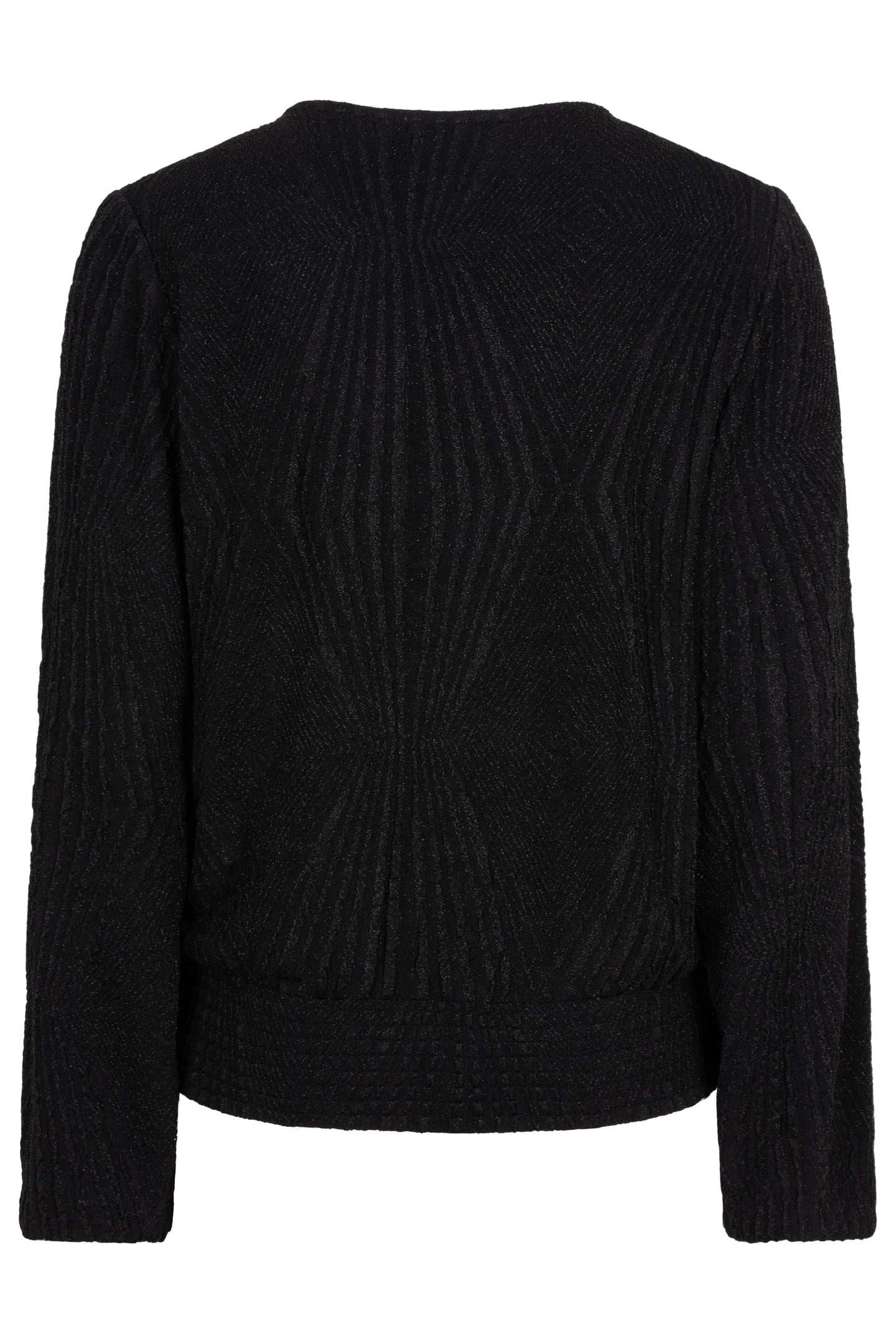 BLOUSE JACQUARD SJ BLACK 5