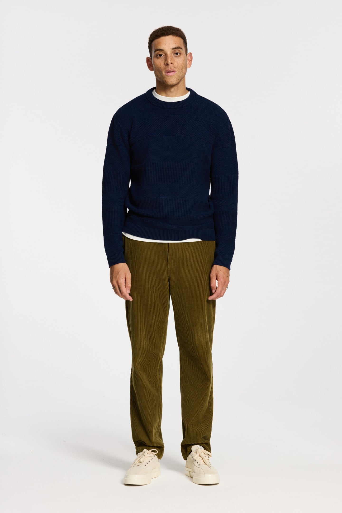 PERRY REGULAR FIT STRUCTURED PULLOVER BLUE DARK NAVY 2