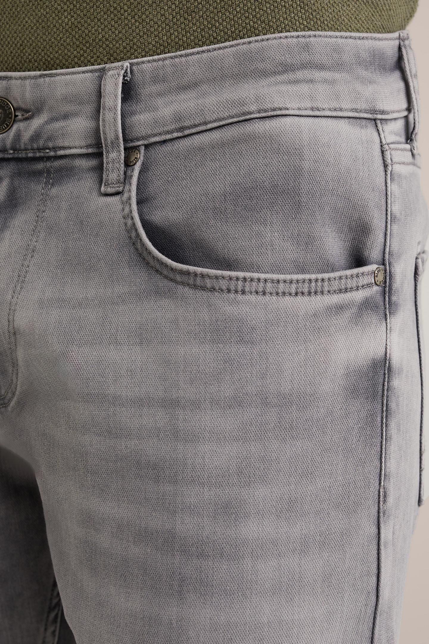 5-POCKET MID WAIST LIGHT GREY 5