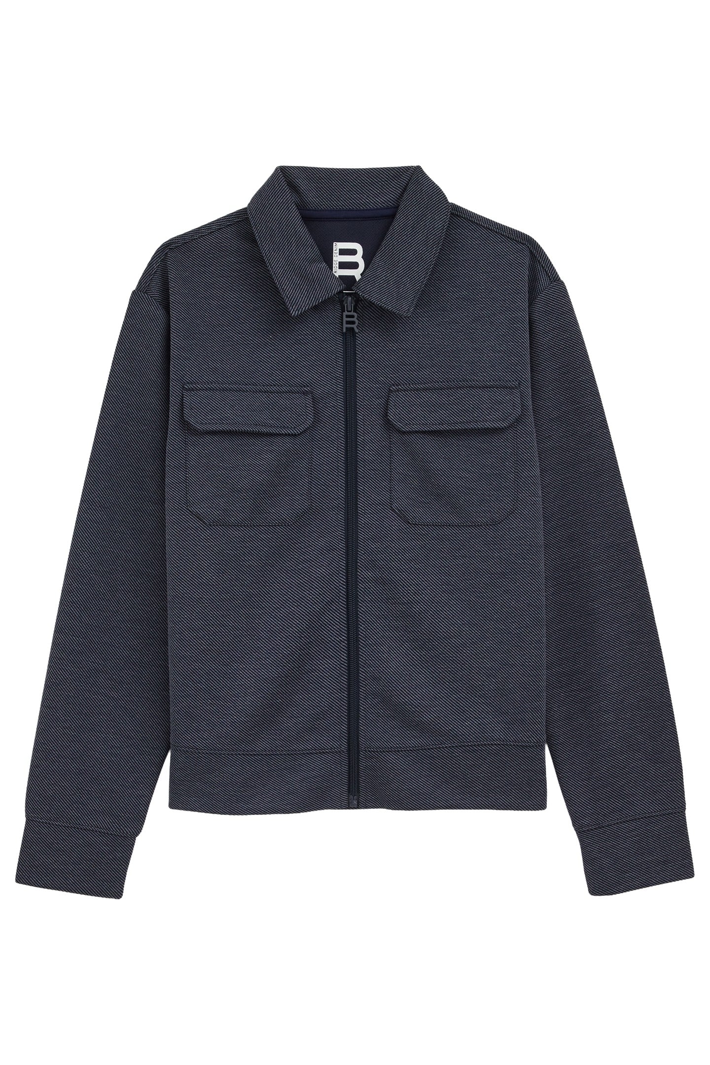 BOYS CARDIGAN WITH ZIPPER NAVY BLUE 3