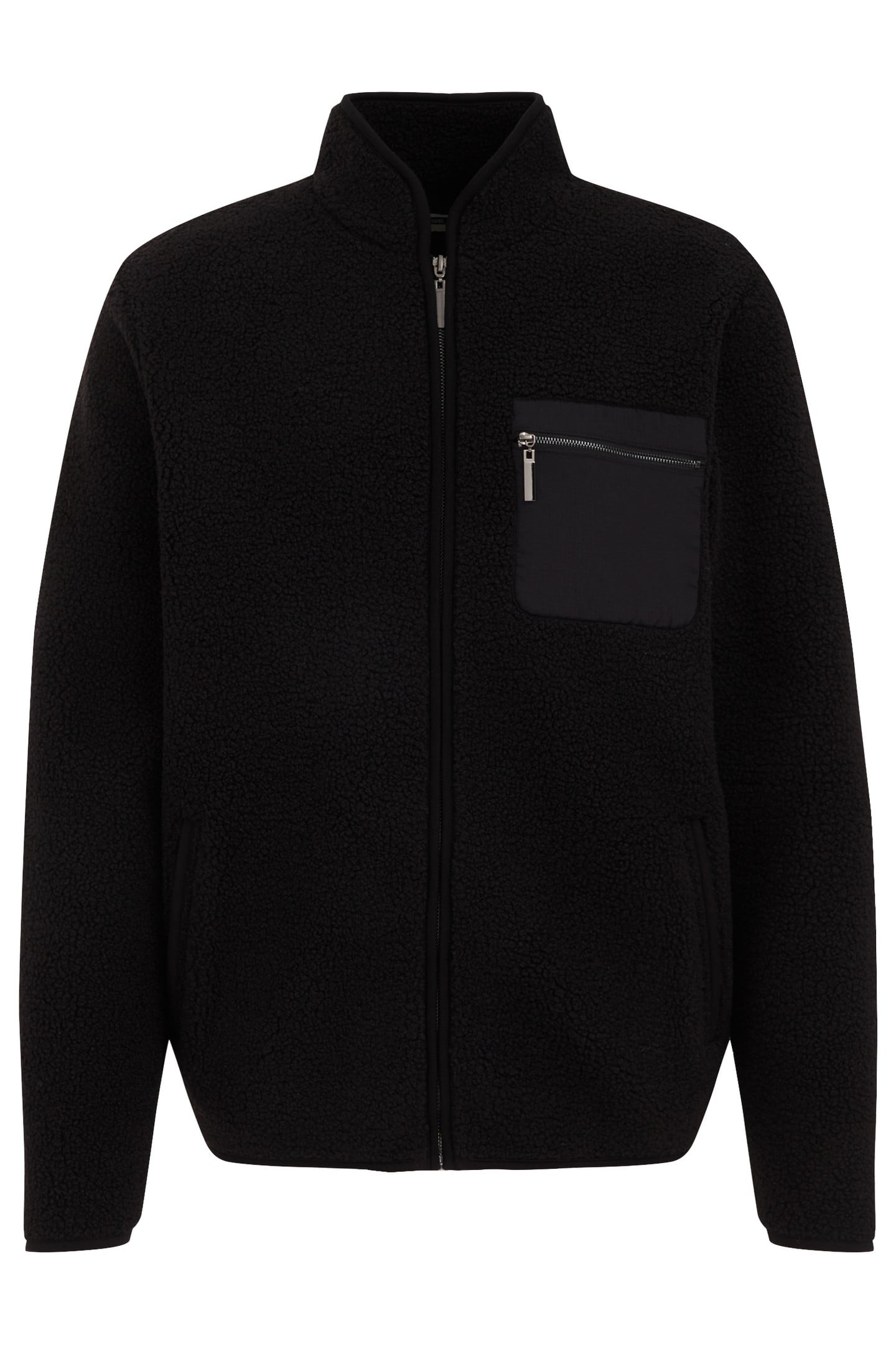 CARDIGAN WITH ZIPPER BLACK 7