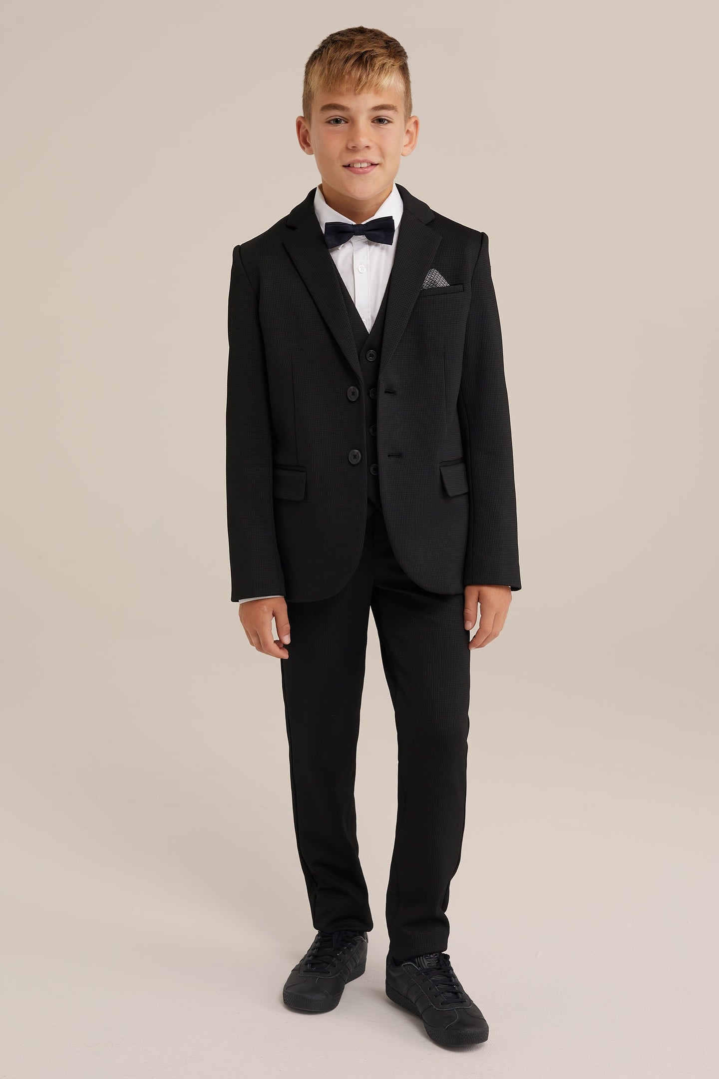 BOYS BLAZER BLACK 2