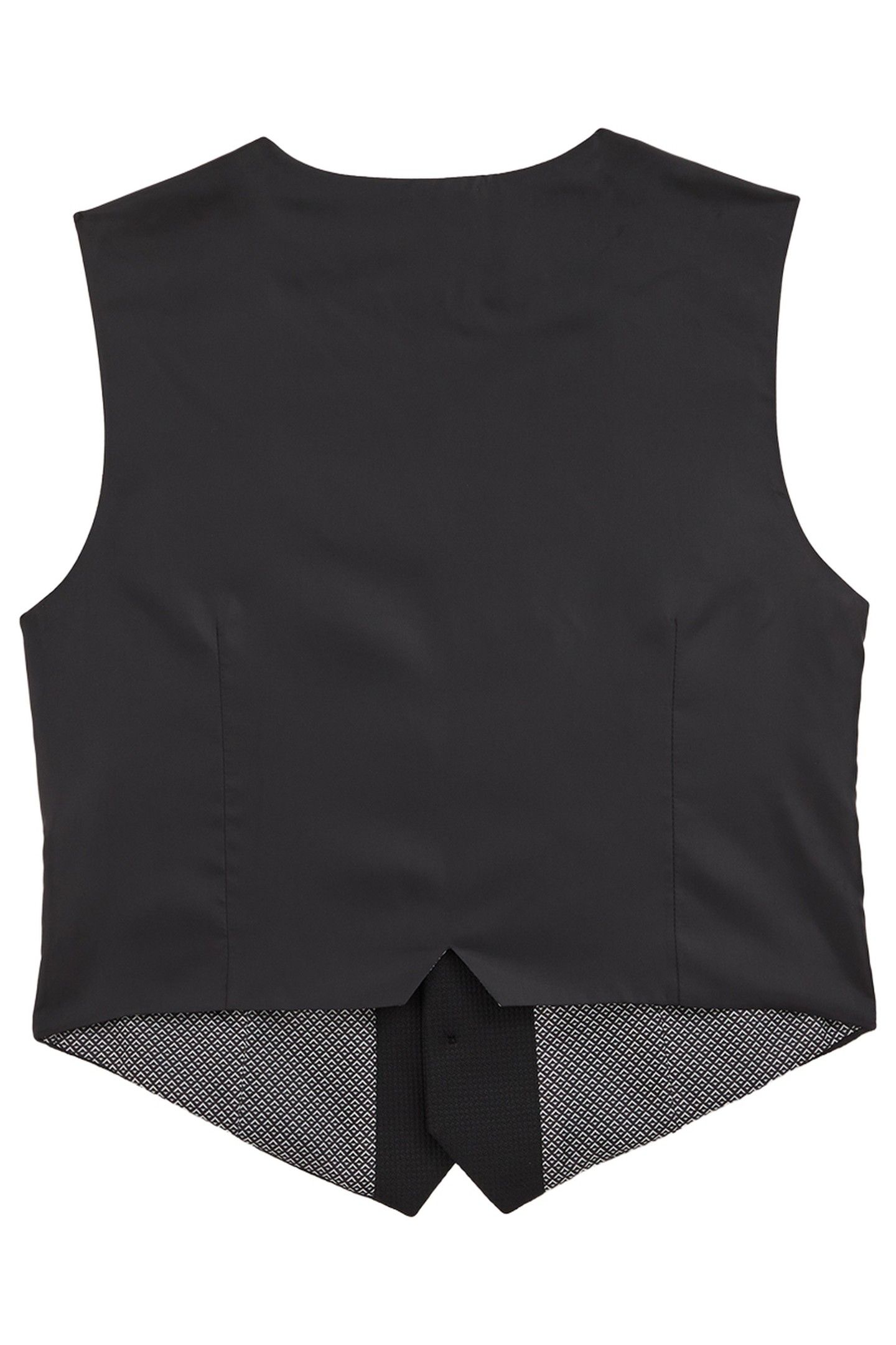 BOYS WAISTCOAT BLACK 4