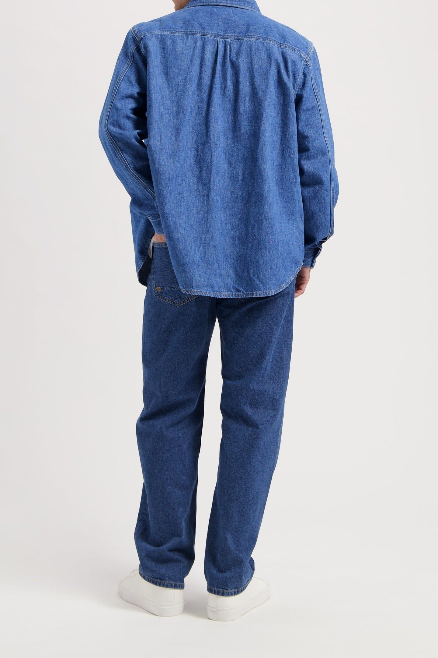 CHRIS DENIM SHIRT MEDIUM STONE 6