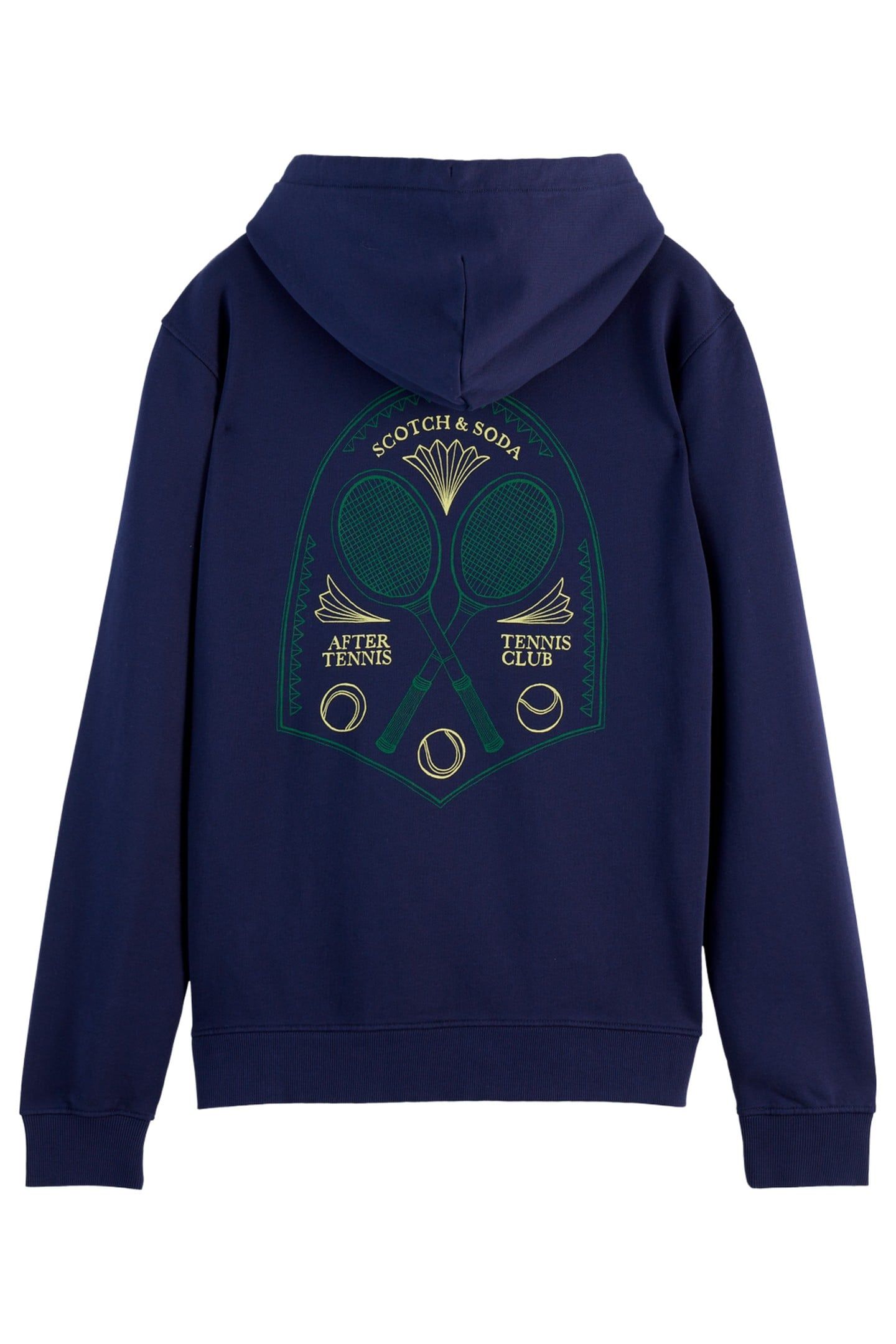 FRONT AND BACK ARTWORK HOODIE NAVY 3