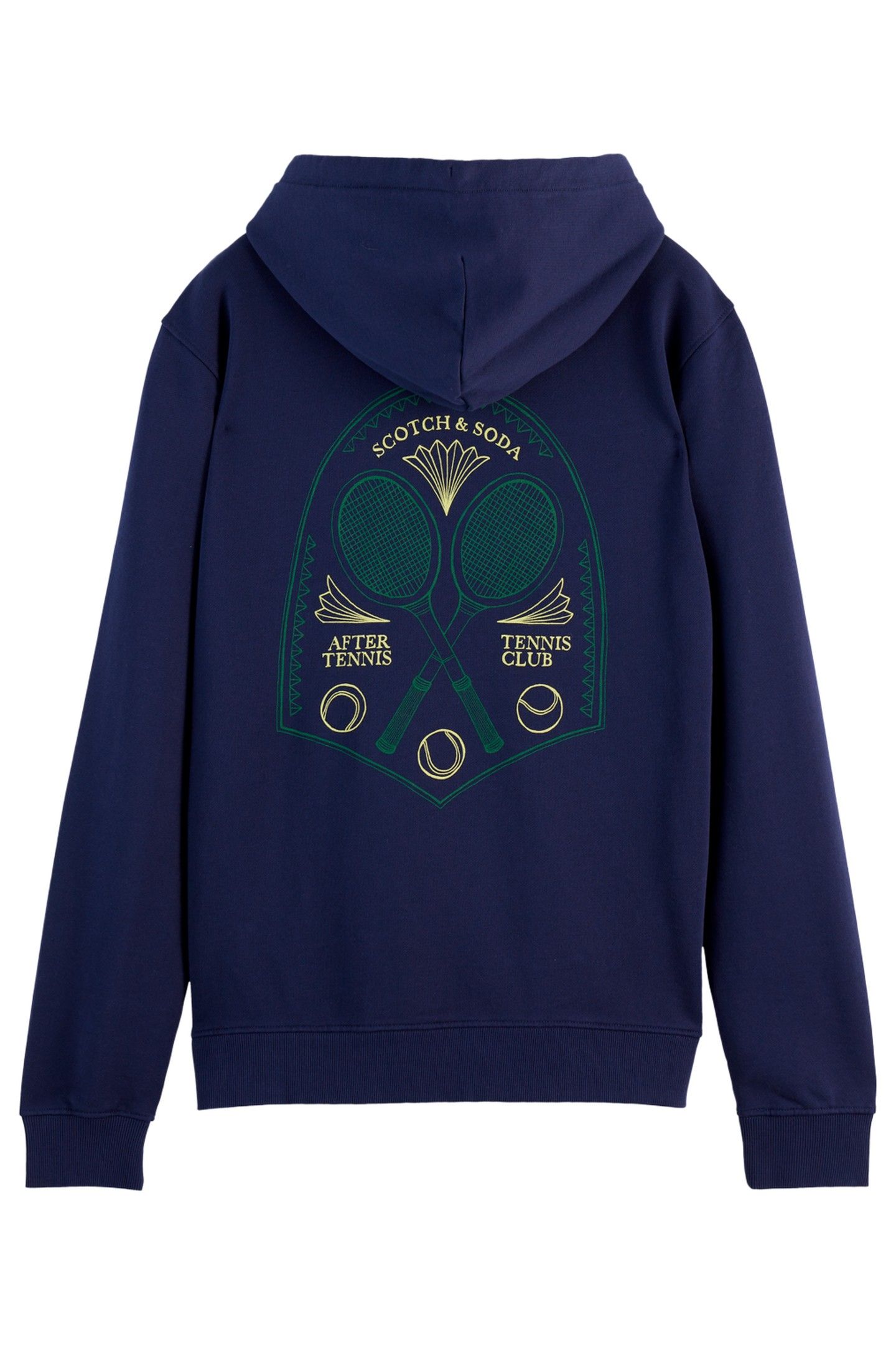 FRONT AND BACK ARTWORK HOODIE NAVY 4