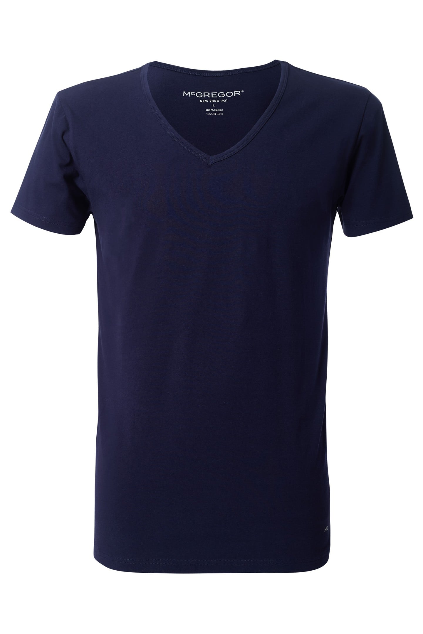 PREMIUM - STRETCH T-SHIRT - 4-PACK NAVY 2