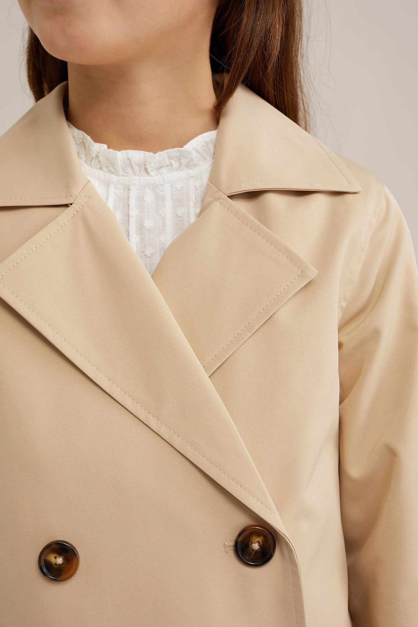 GIRLS TRENCHCOAT BEIGE 6