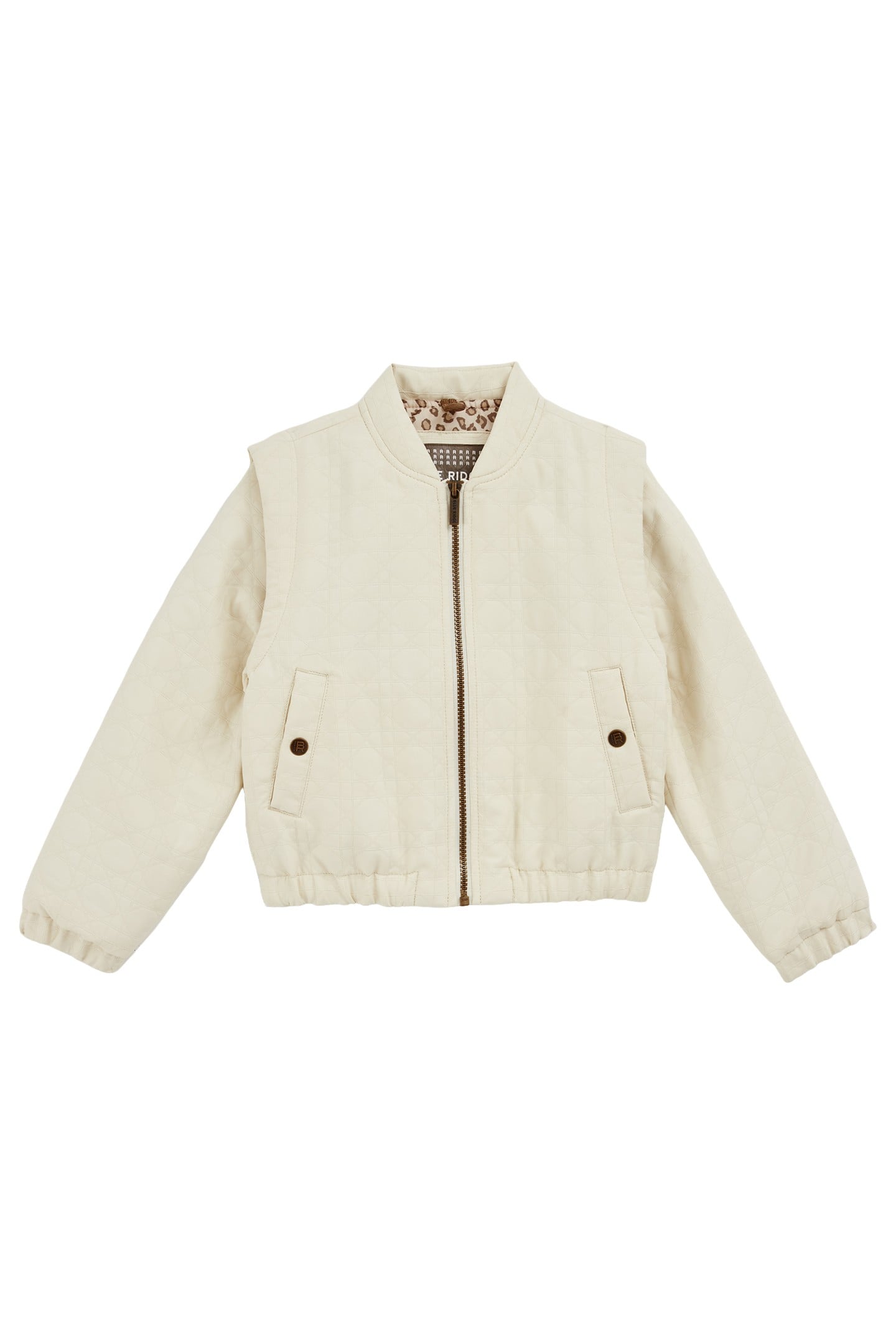 GIRLS BOMBER OFF-WHITE 3