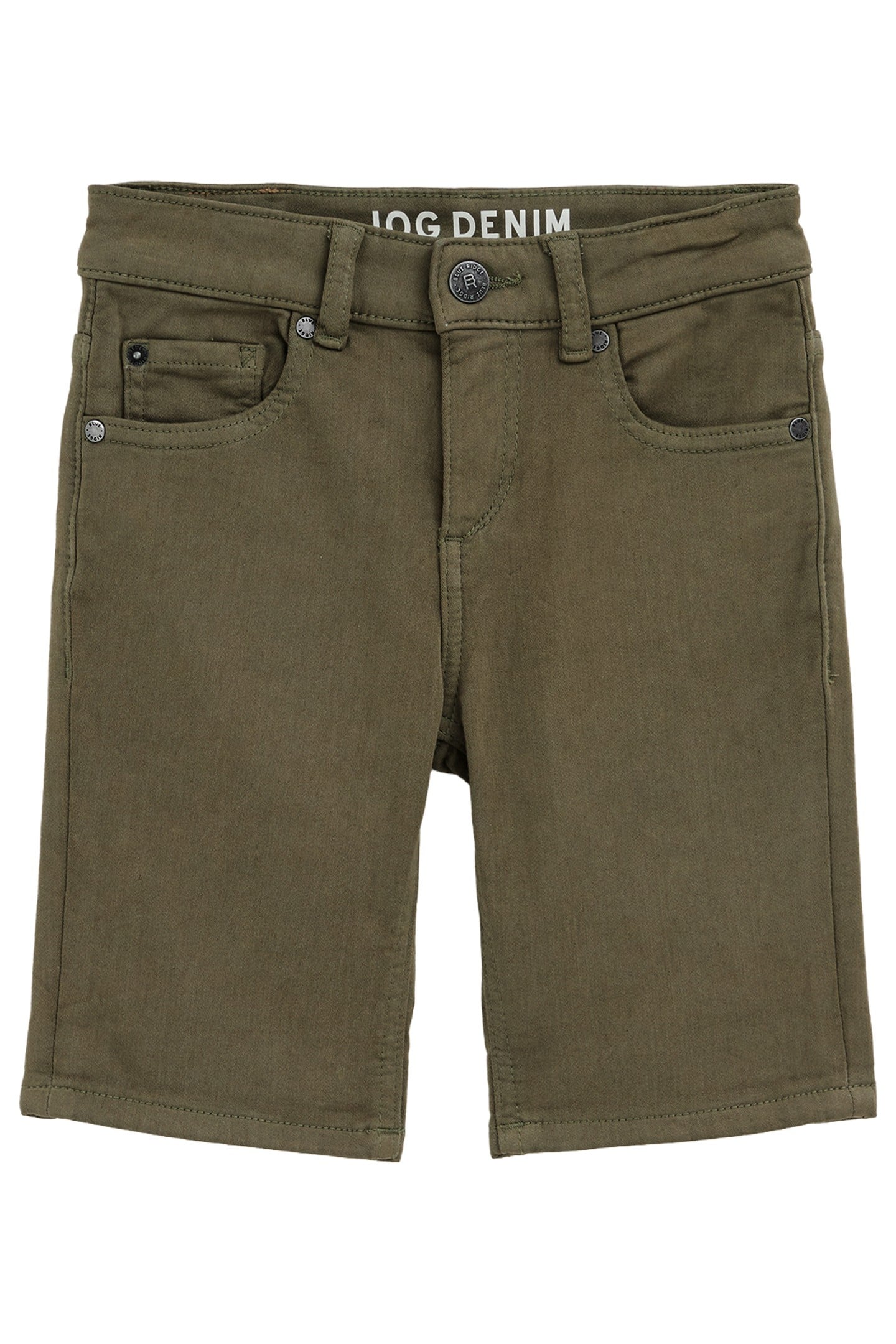 BOYS 5-POCKET MID WAIST KHAKI 3
