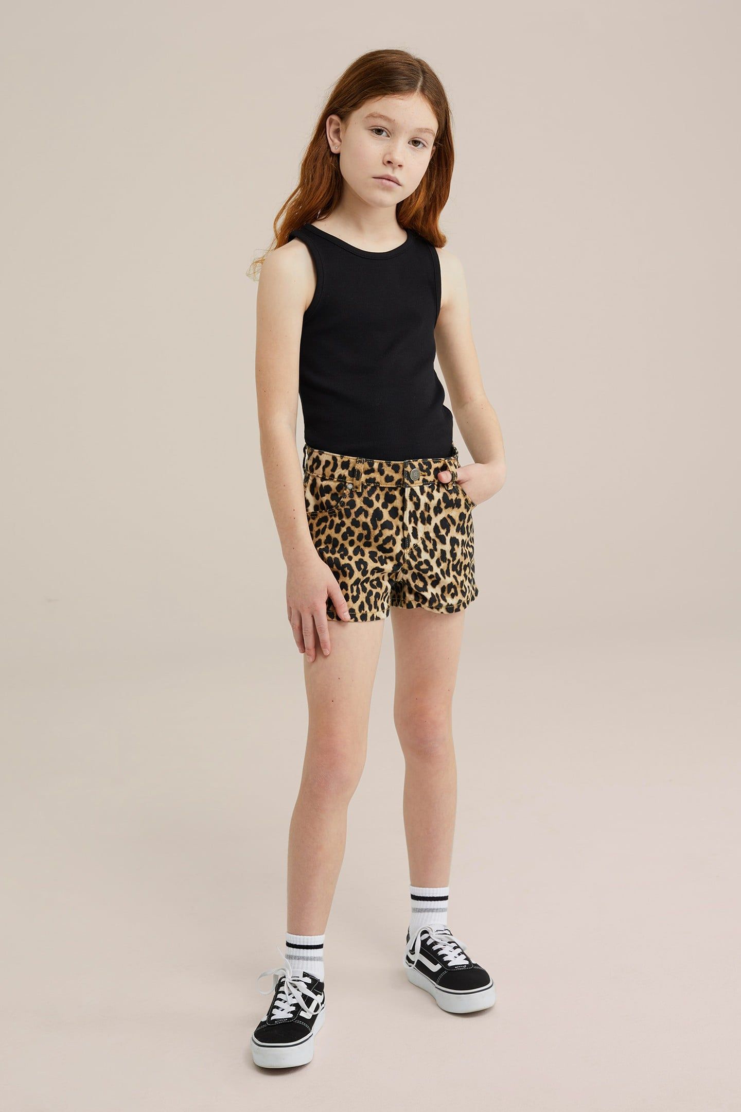 GIRLS SHORT YELLOW 2