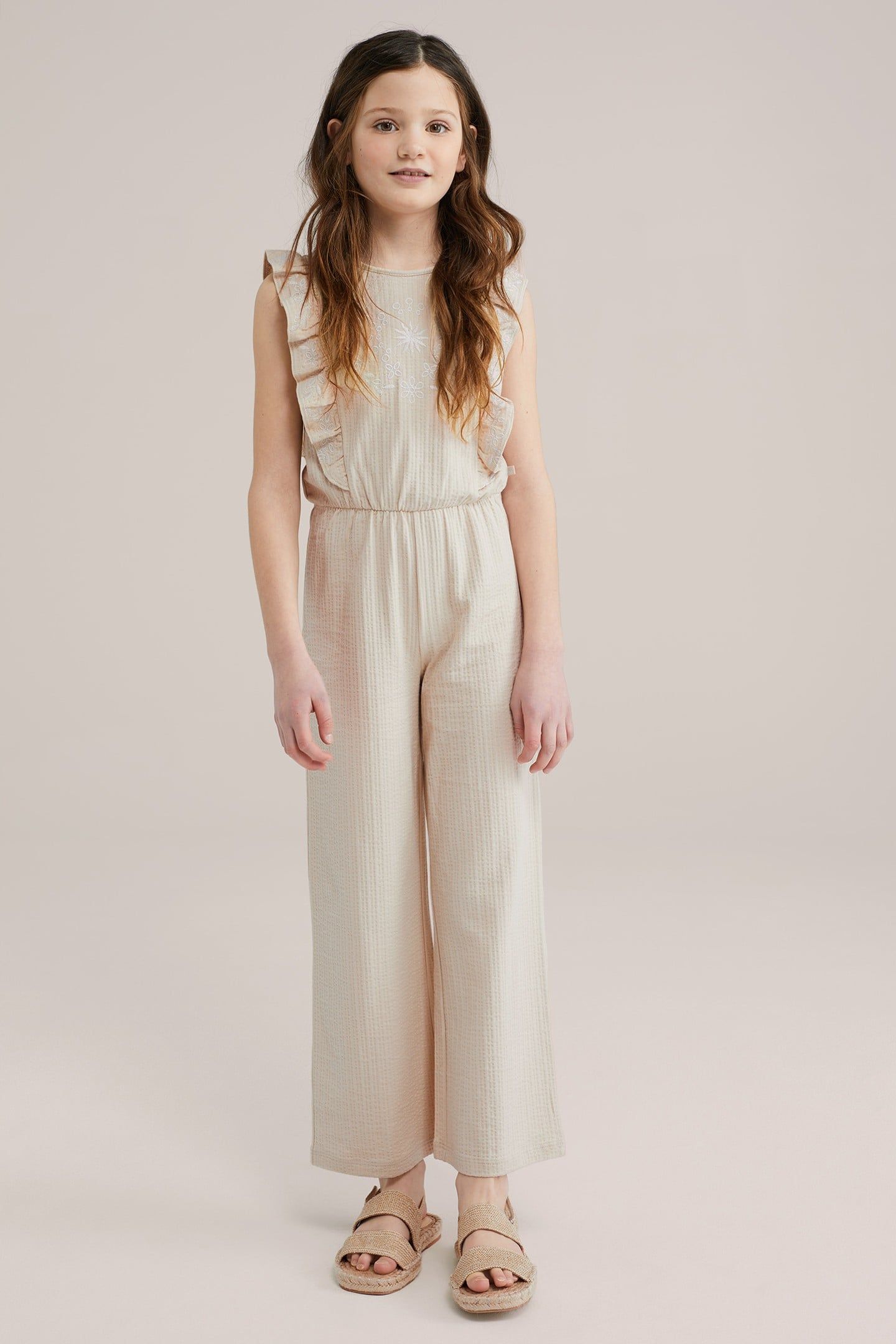 GIRLS JUMPSUIT BEIGE 5