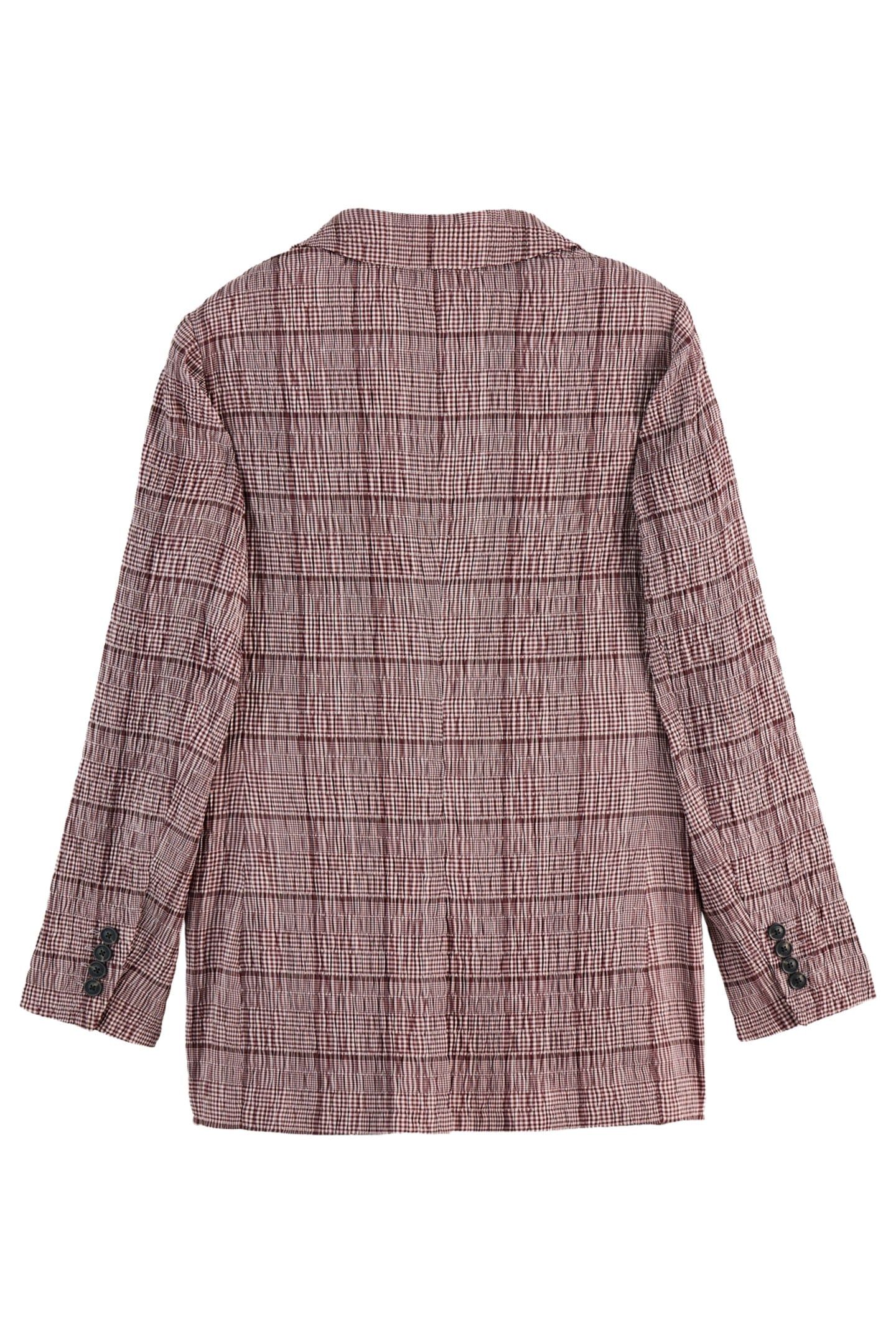 PRINCE OF WALES SEERSUCKER BLAZER PRINCE OF WALES CHECK 3