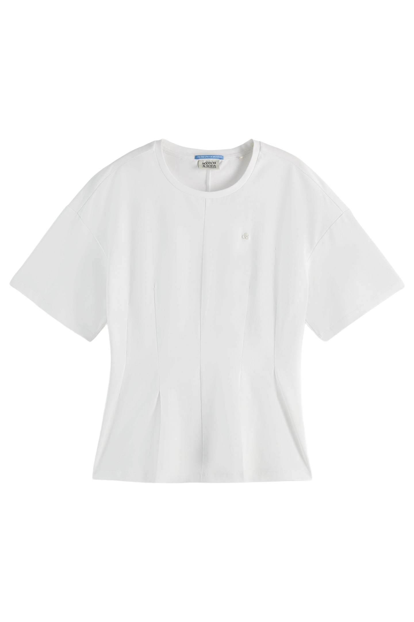 WAISTED T-SHIRT WHITE | Online Outlet | Otrium