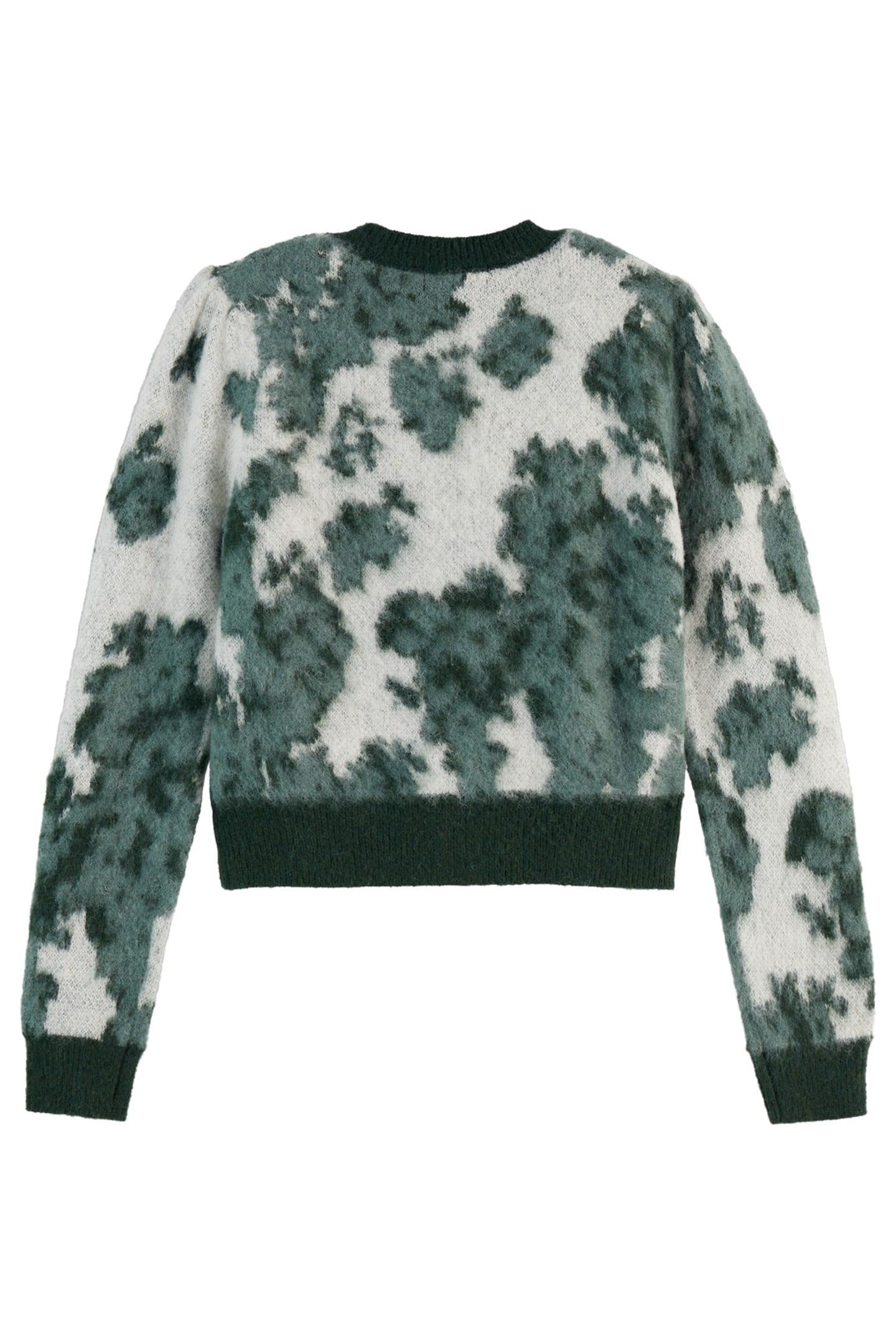 JACQUARD CREW NECK CARDIGAN NIEUW BLOSSOM JACQUARD 3