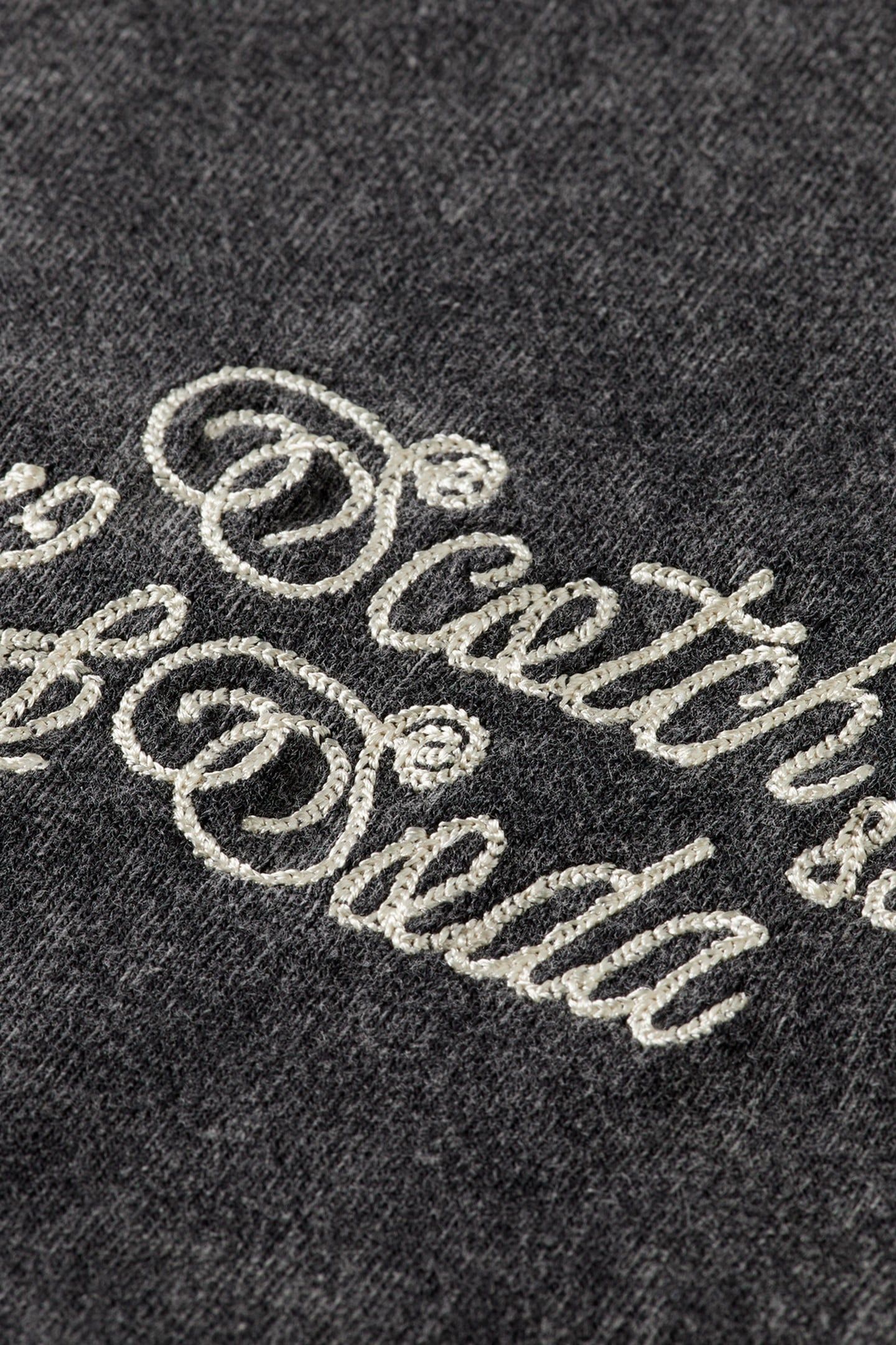 WASHED LOGO T-SHIRT BLACK 3