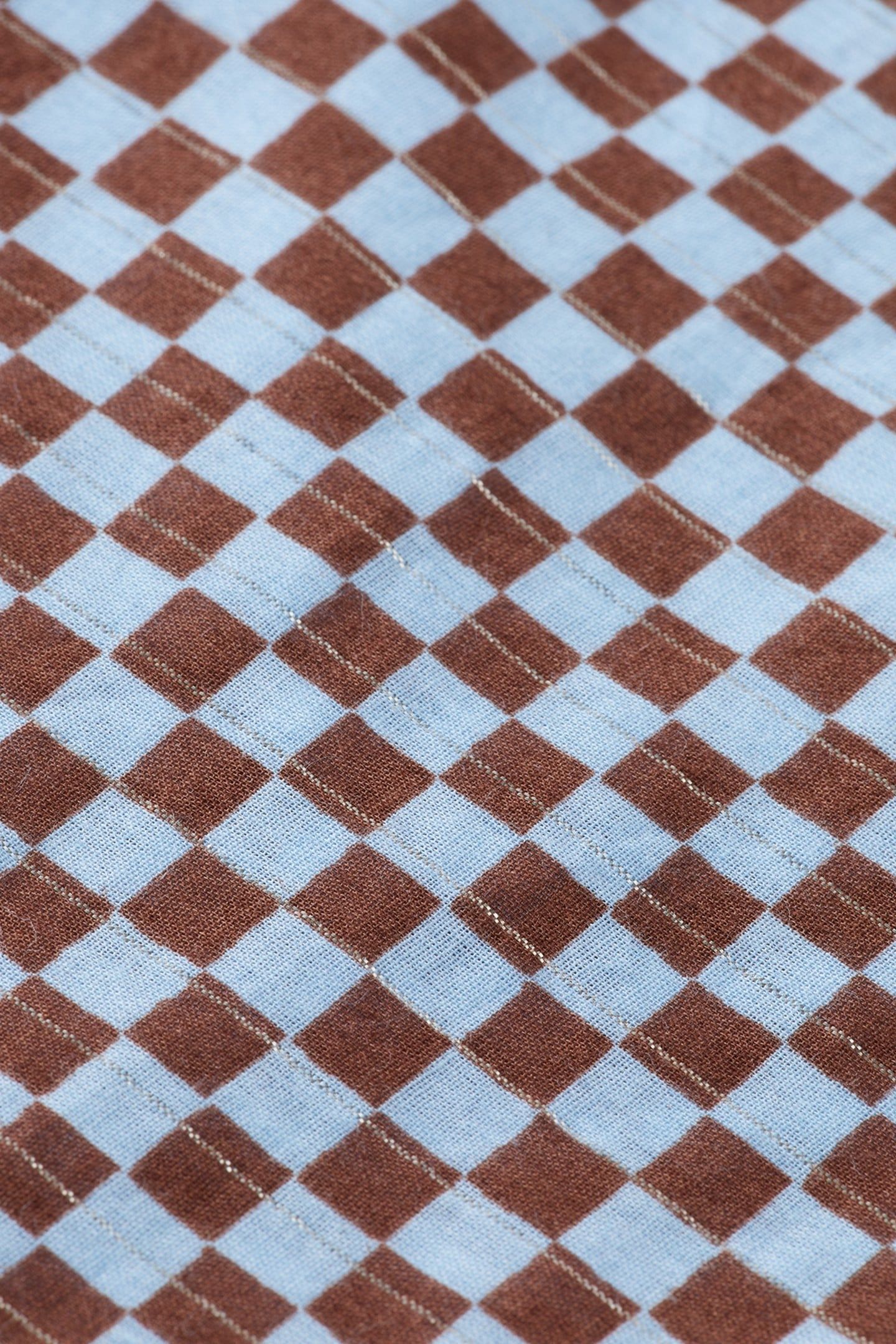 BOW DETAILS TOP BLOCK PRINT 8