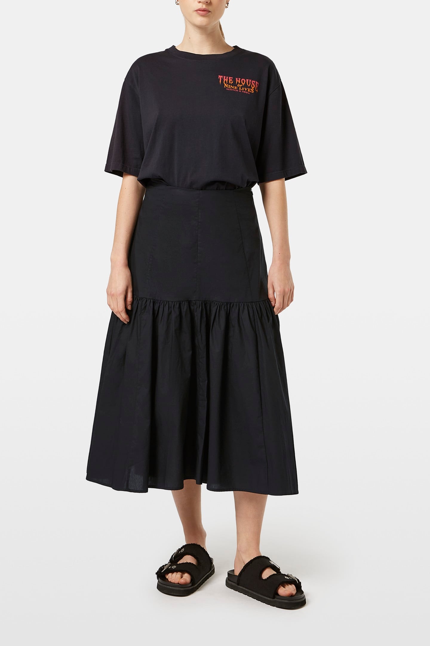 MAXI SKIRT BLACK 1