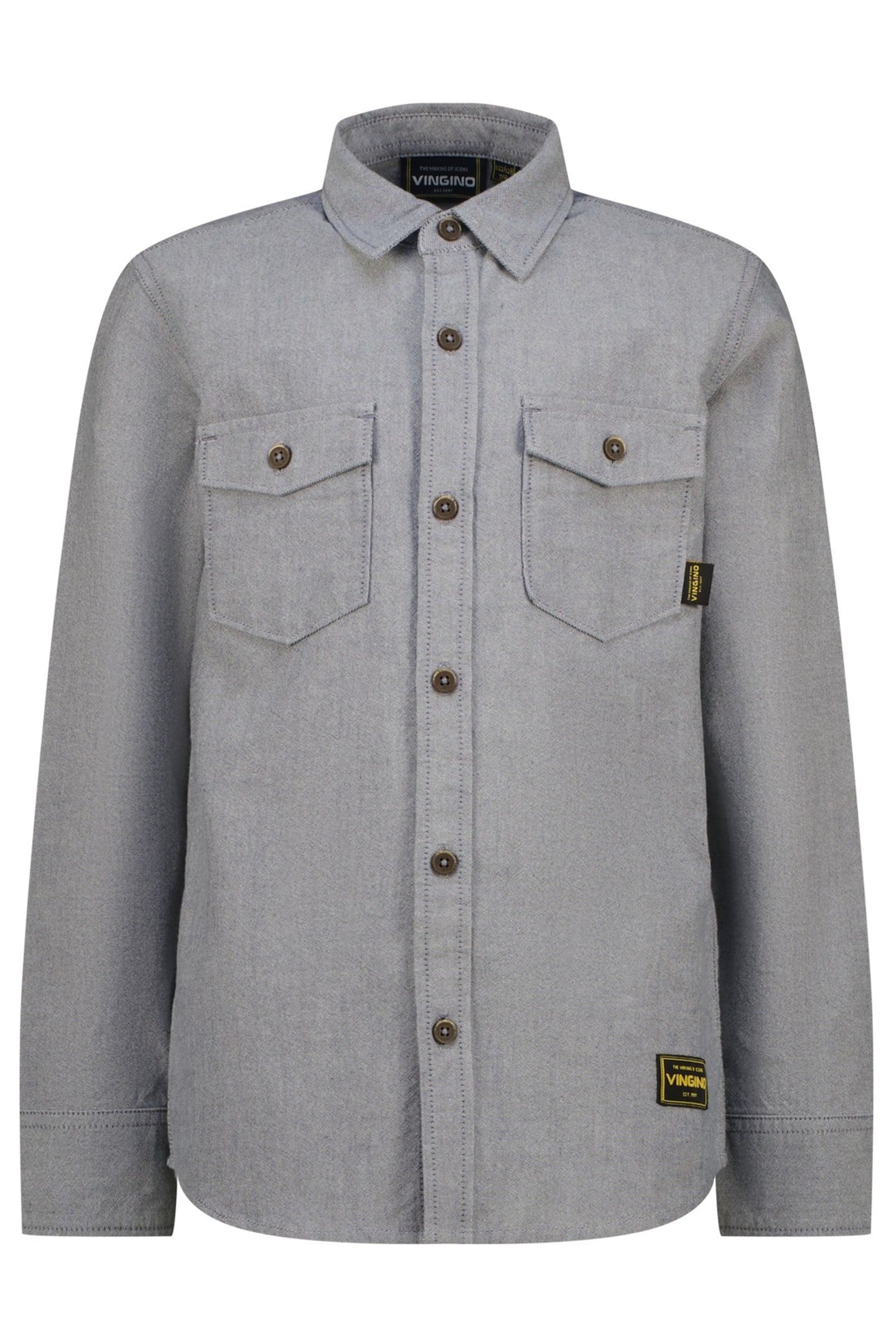 BOYS LINO SHIRT DARK BLUE 1
