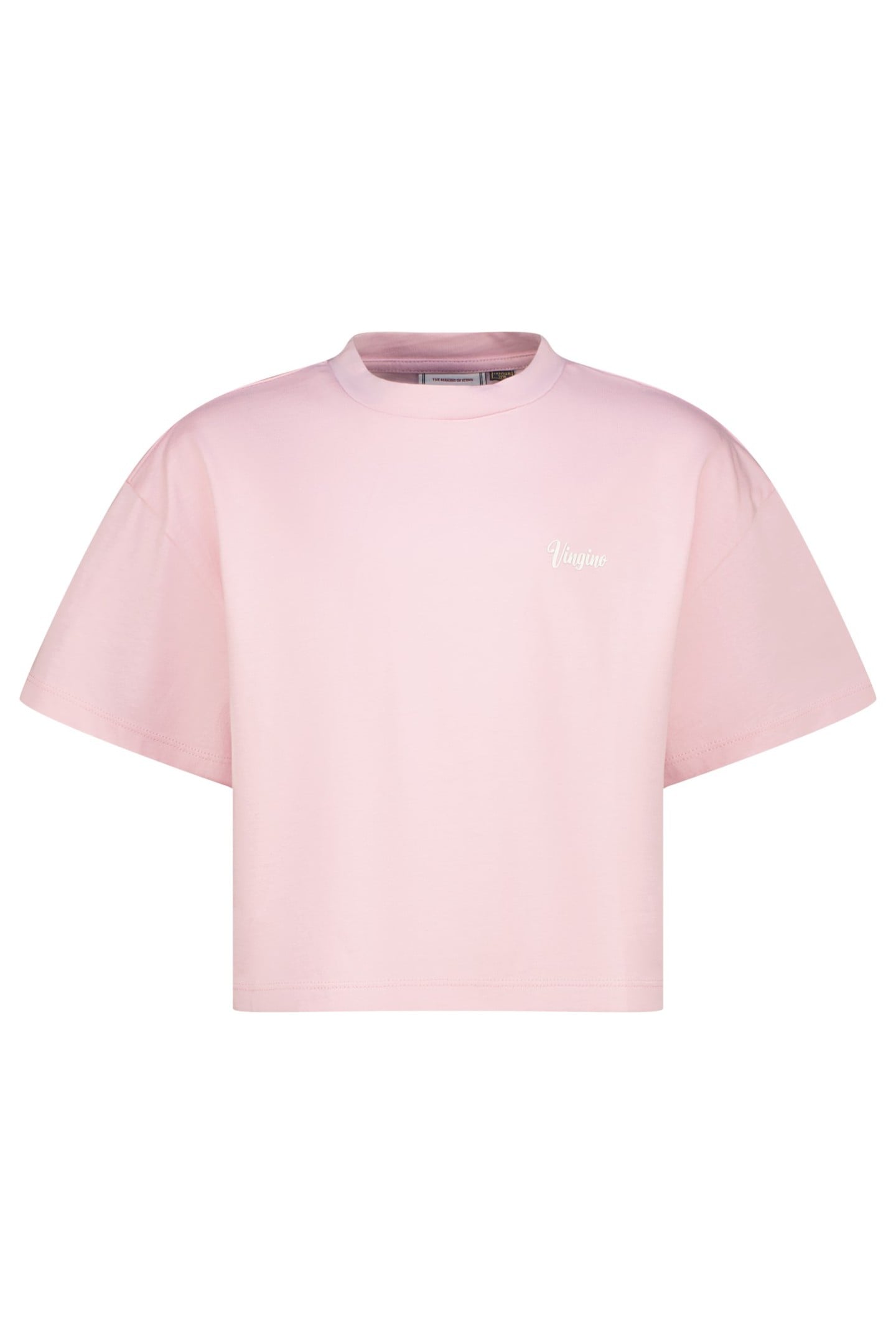GIRLS HENRIET T-SHIRT SHIMMER PINK 1