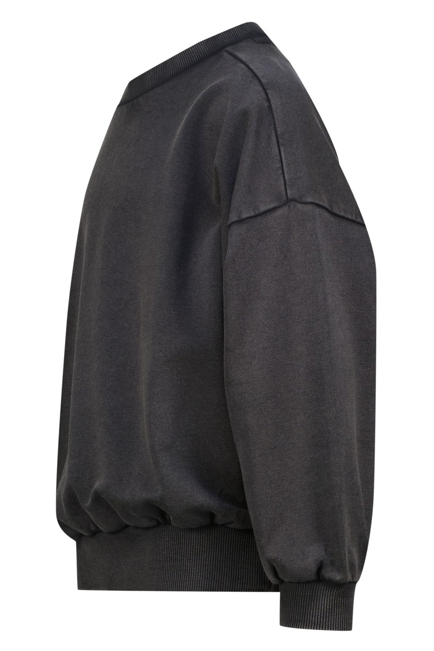 GIRLS NADJA SWEATER WASHED BLACK 3