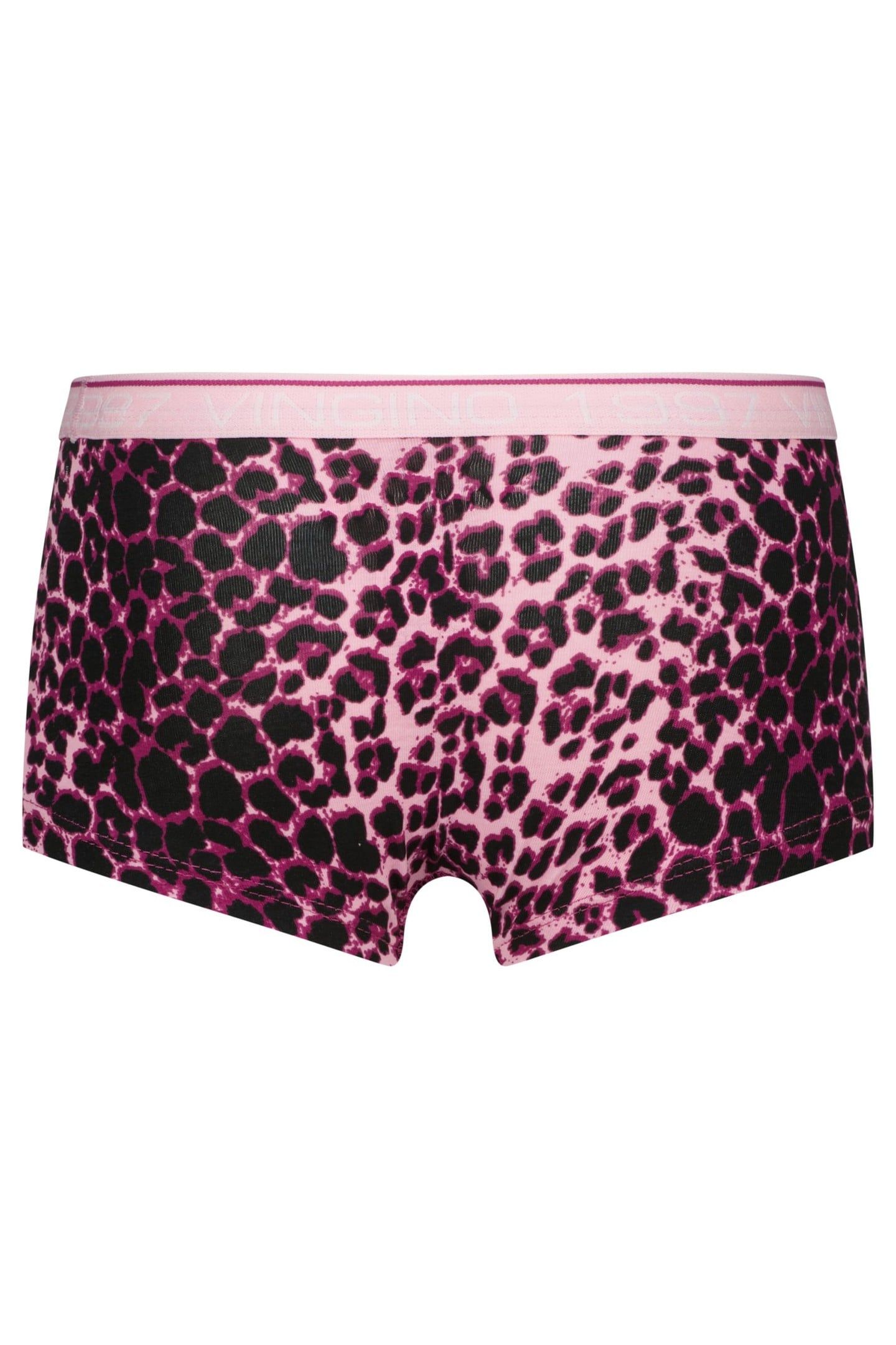 GIRLS G-SO26-2 ANIMAL 3 PACK HIPSTER SHIMMER PINK 6
