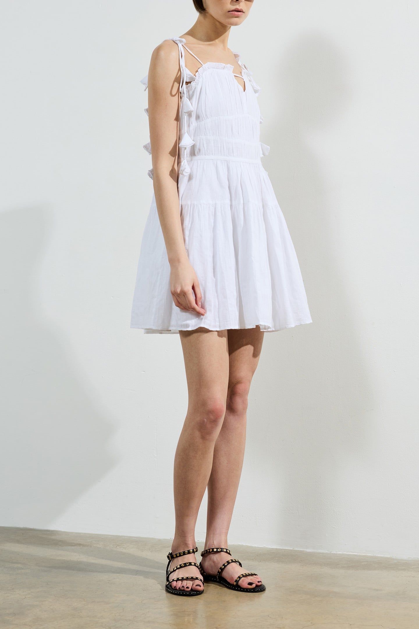 CORA LINEN BLEND DRE NATURAL | Online Outlet | Otrium