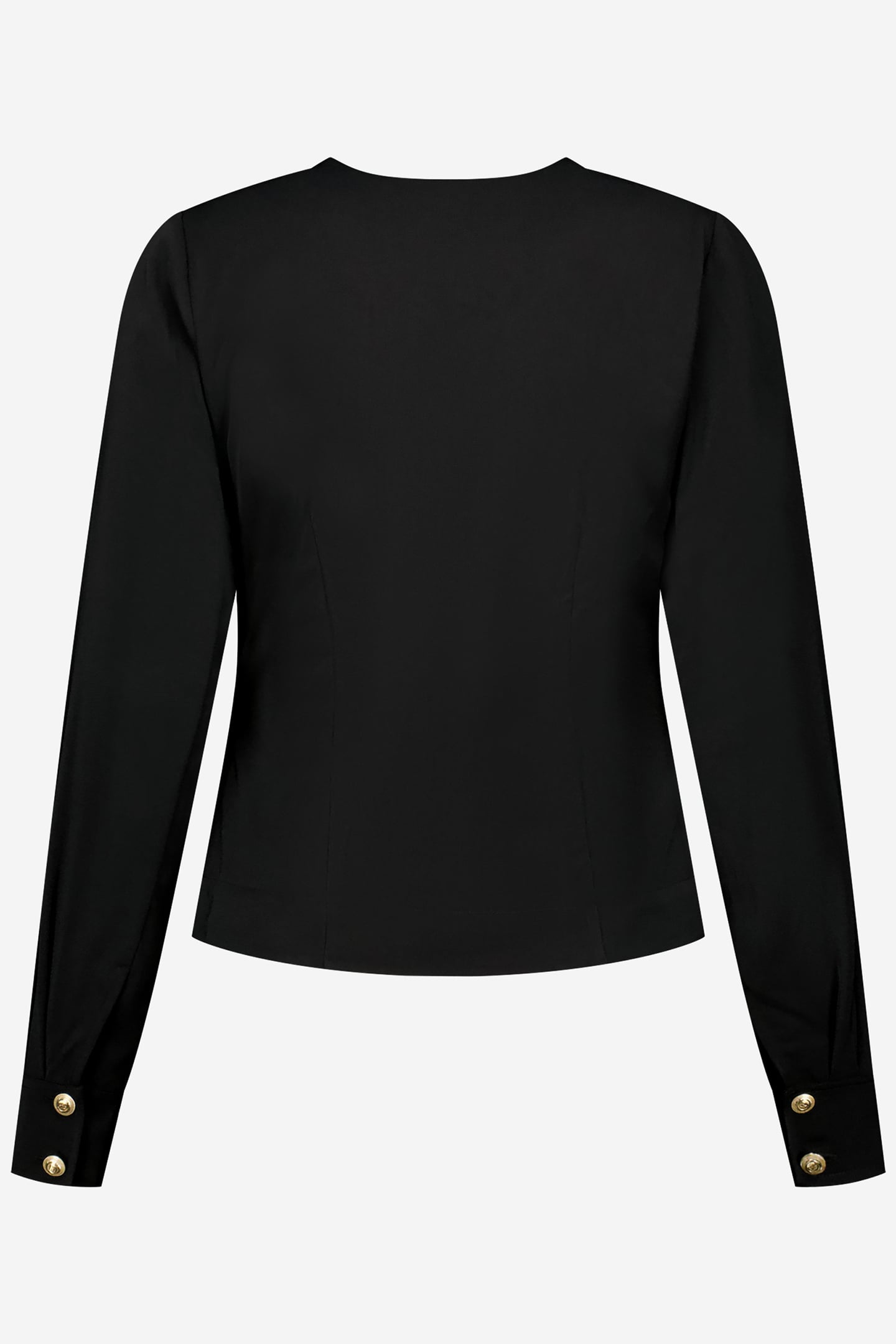 IMANI WRAP TOP BLACK 3