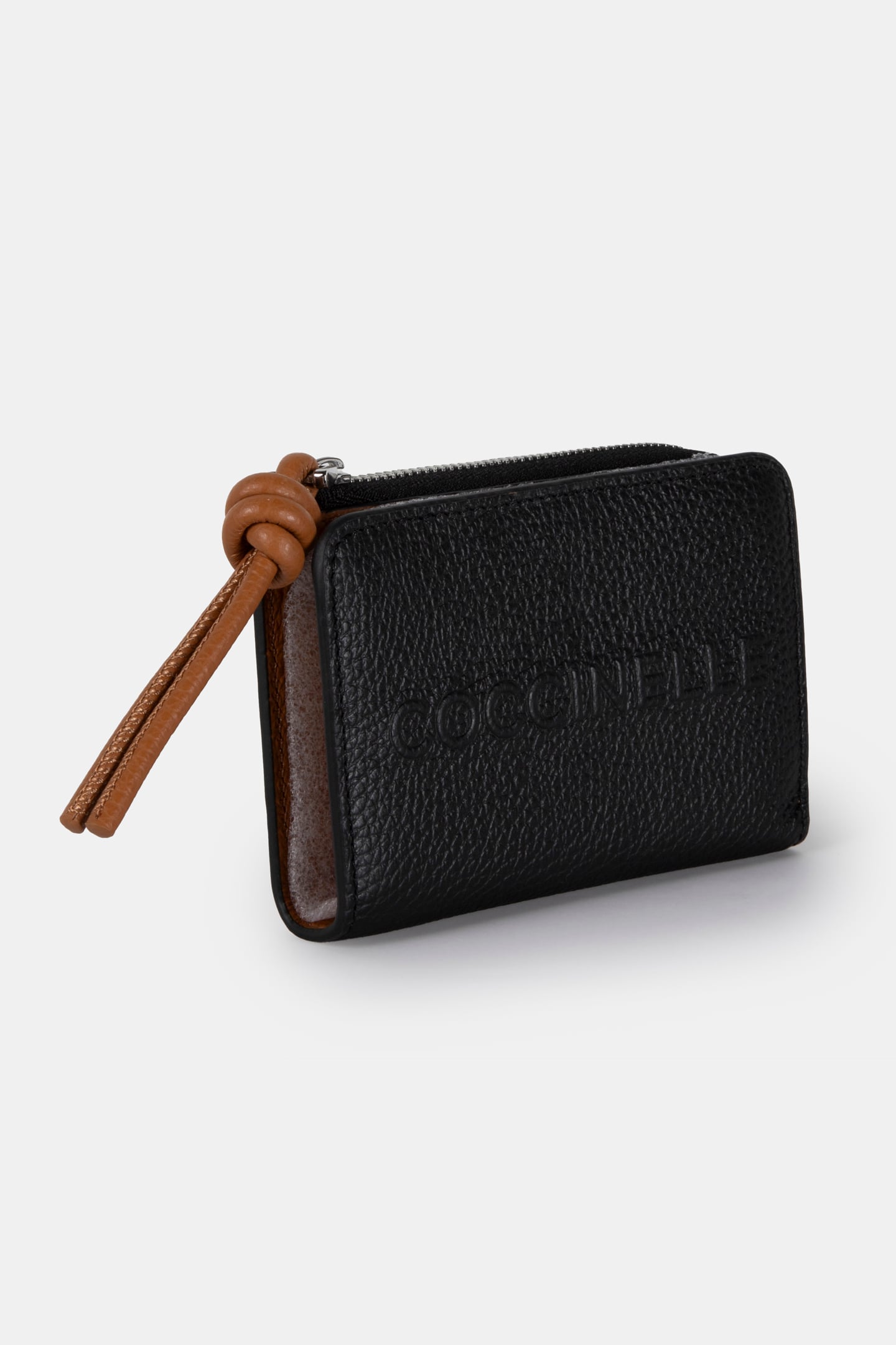 LEATHER PURSE IN BLACK 2