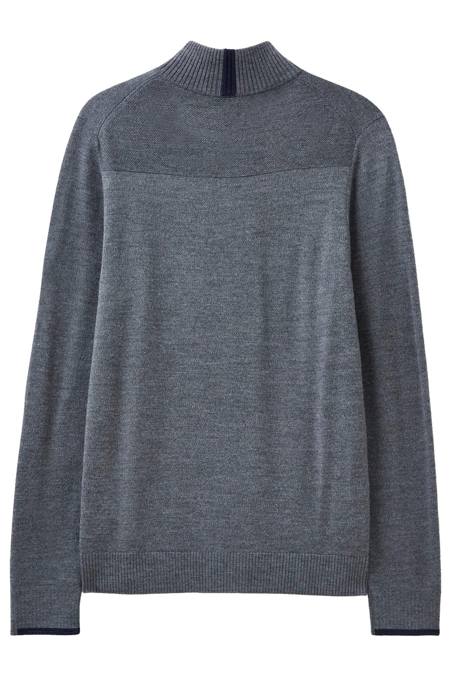 NEWPORT MERINO FUNNEL CHARCOAL GREY 5