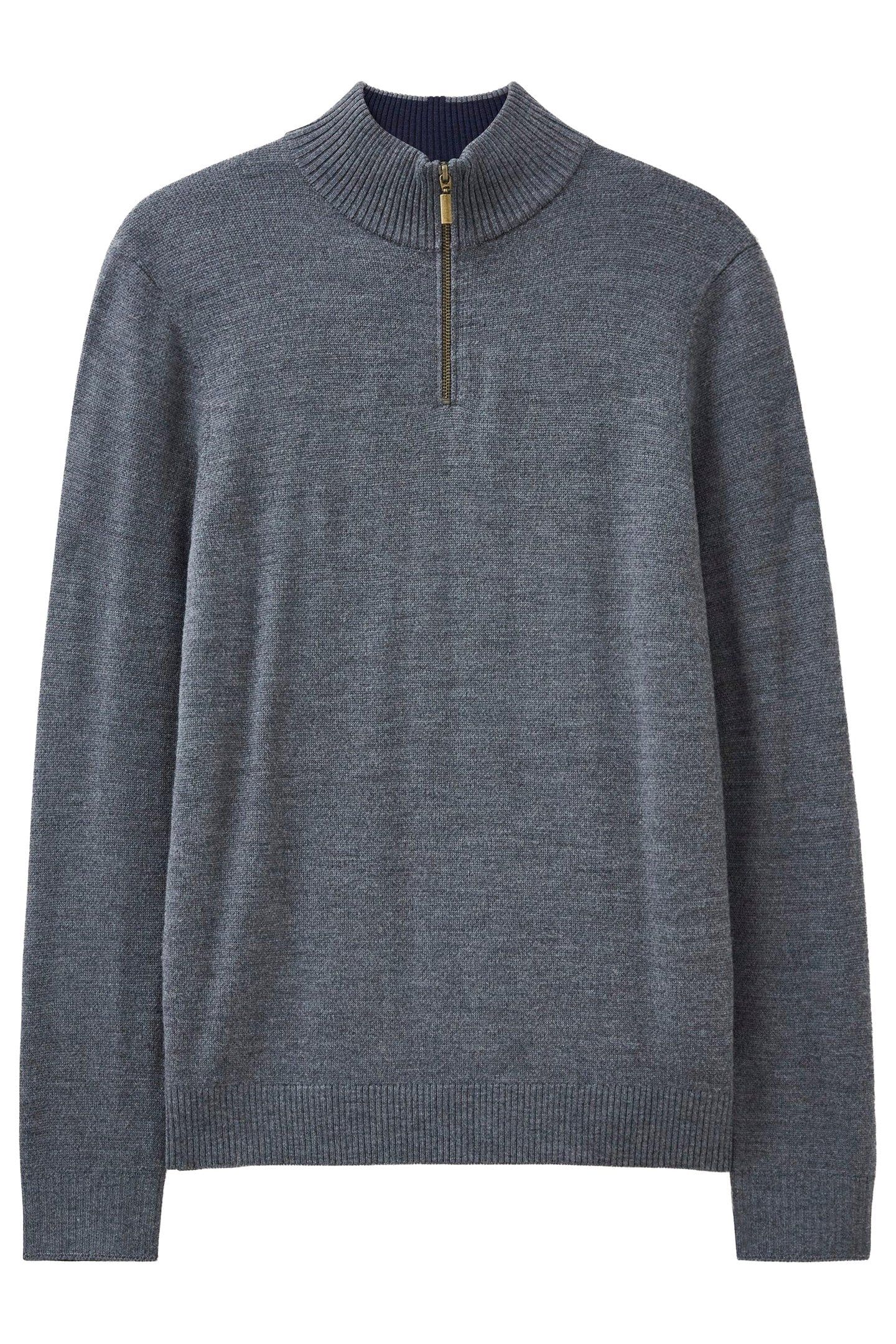 NEWPORT MERINO FUNNEL CHARCOAL GREY 4