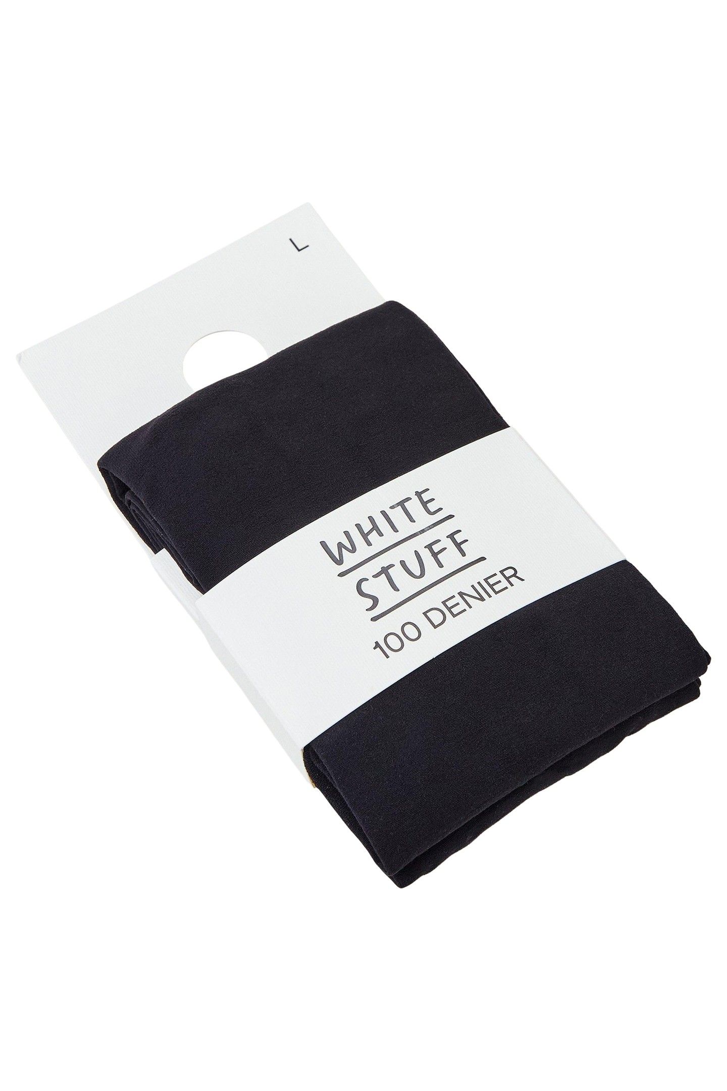 OLIVIA OPAQUE TIGHTS PURE BLACK 2